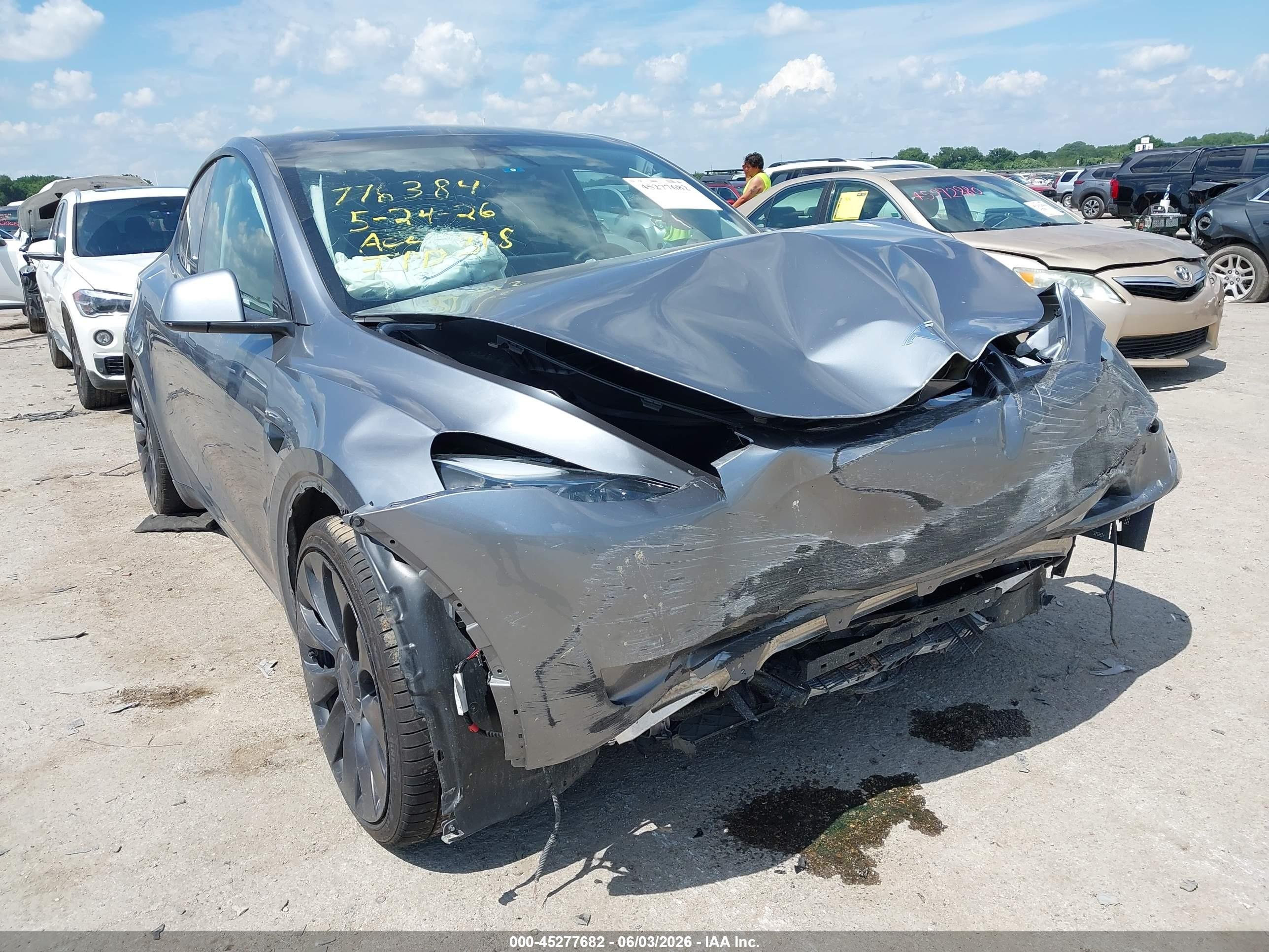 2024 Tesla Model Y Performance, VIN 7SAYGDEFXRA327636 — All over