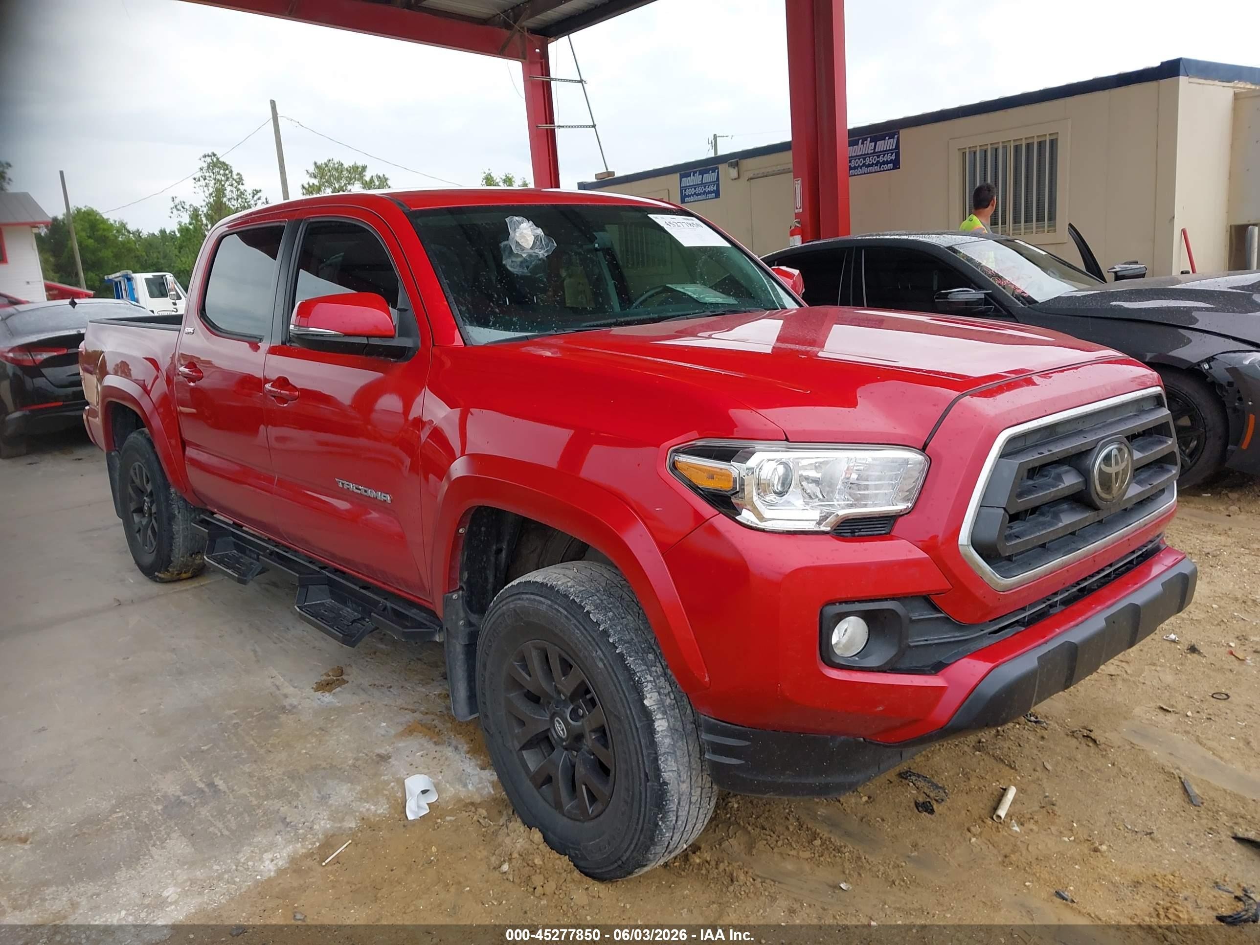 2023 Toyota Tacoma TRD Off Road, VIN 3TMCZ5AN4PM568172 — Rear end