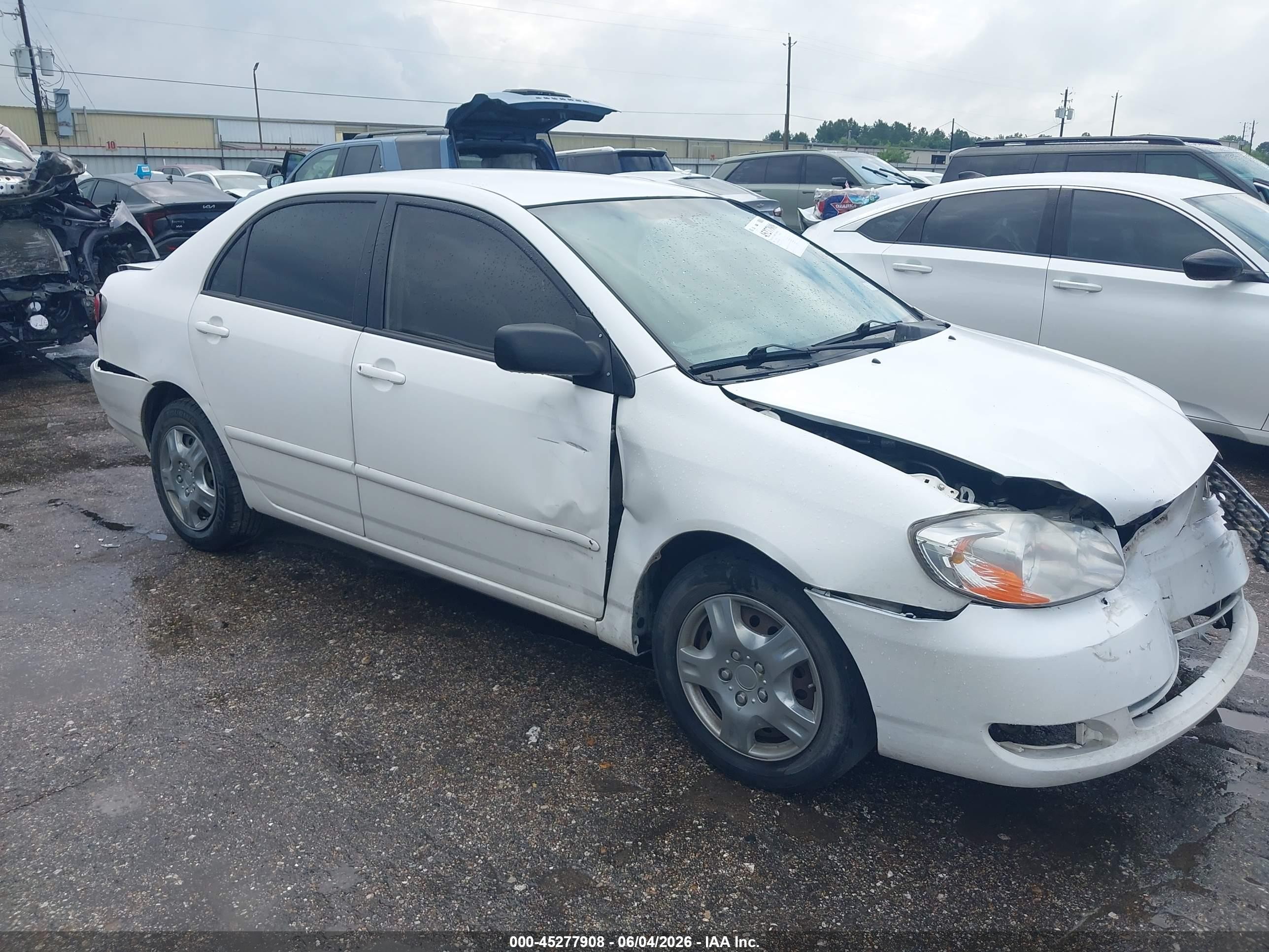 2008 Toyota Corolla CE, VIN 1NXBR32E58Z984903 — Front end