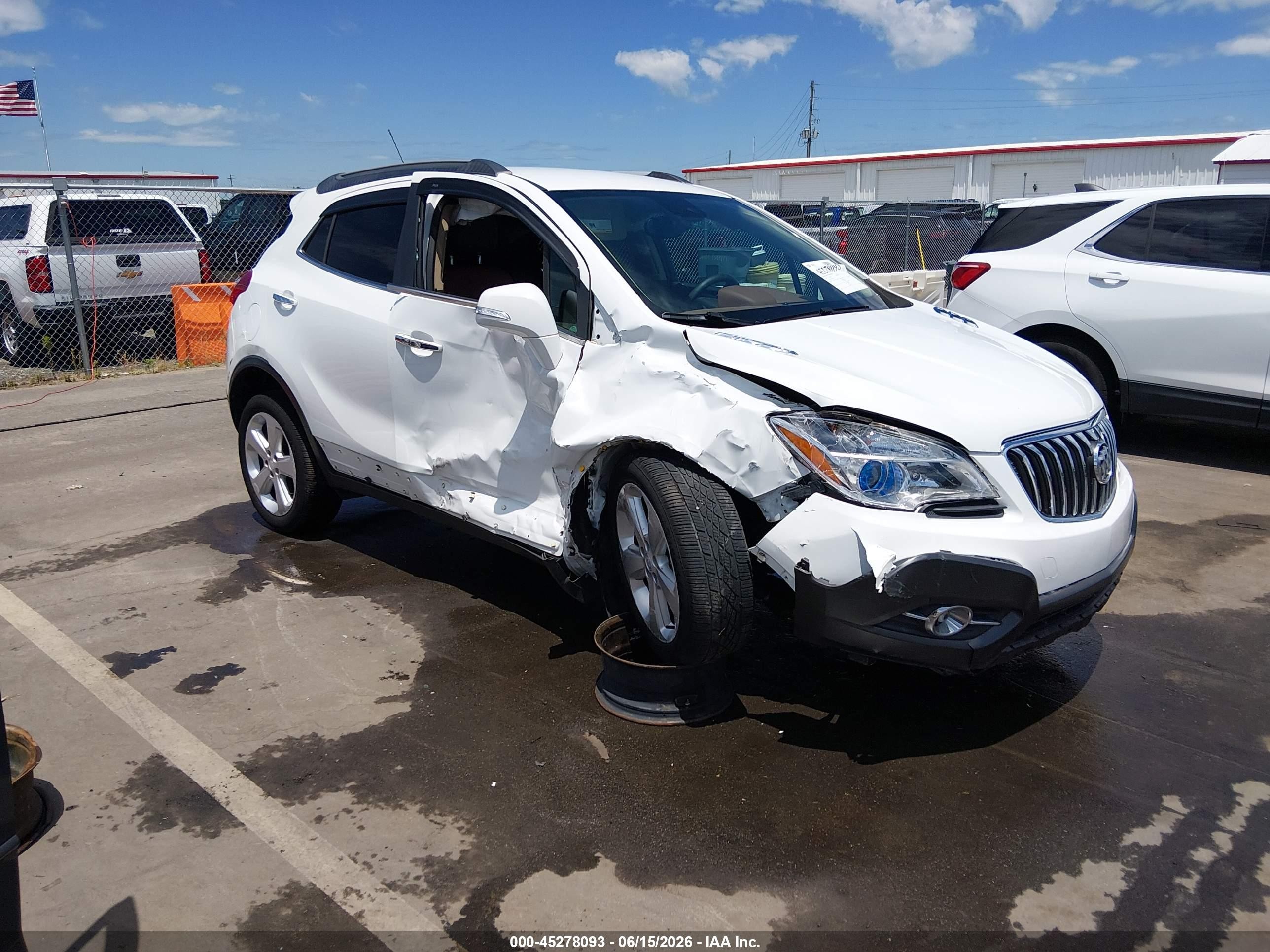 2016 Buick Encore Leather, VIN KL4CJCSB0GB531671 — Front end