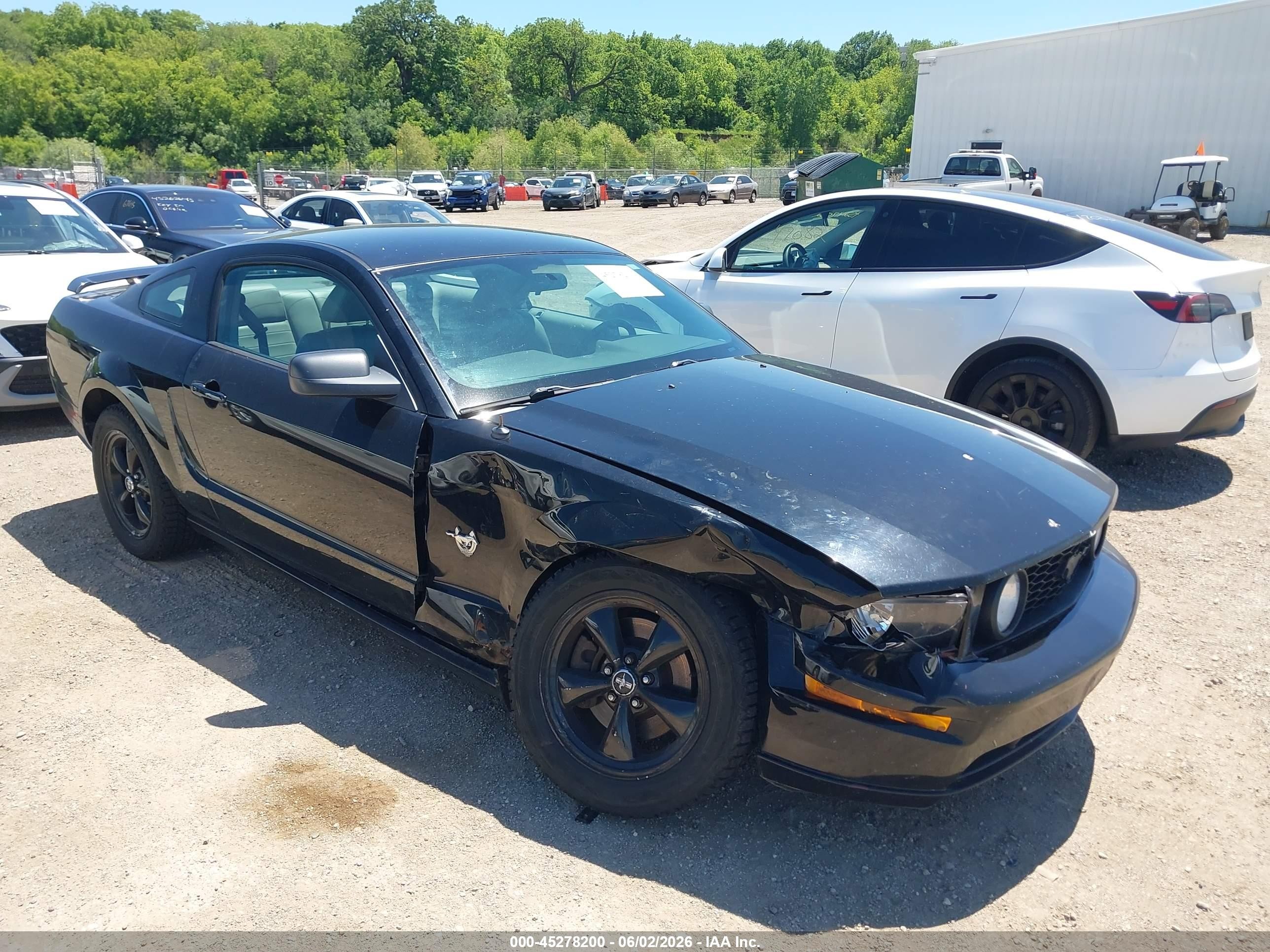 2009 Ford Mustang GT, VIN 1ZVHT82H395117757 — Front end