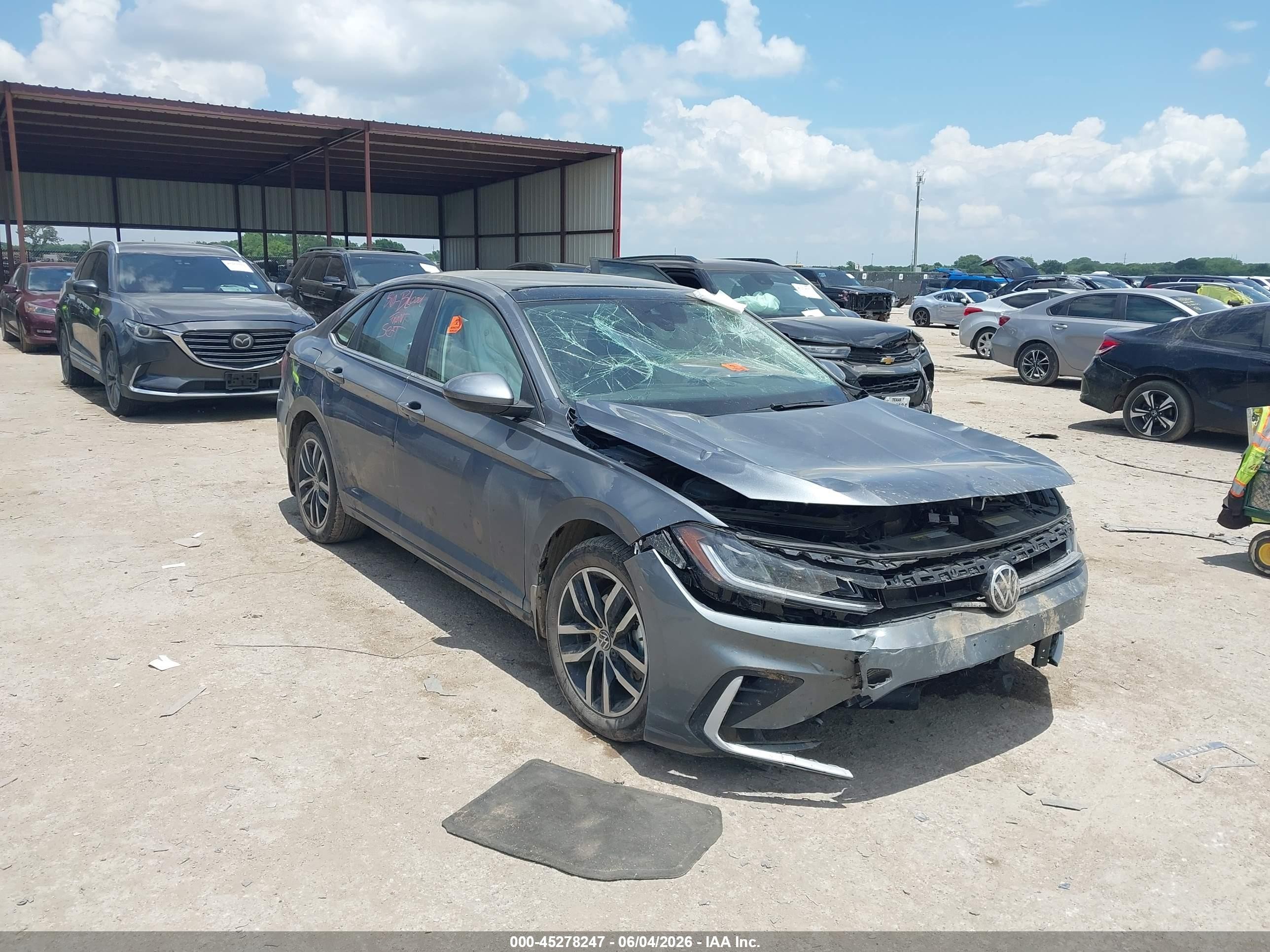 2025 Volkswagen Jetta SE, VIN 3VW7X7BU6SM110342 — Biohazard / chemical
