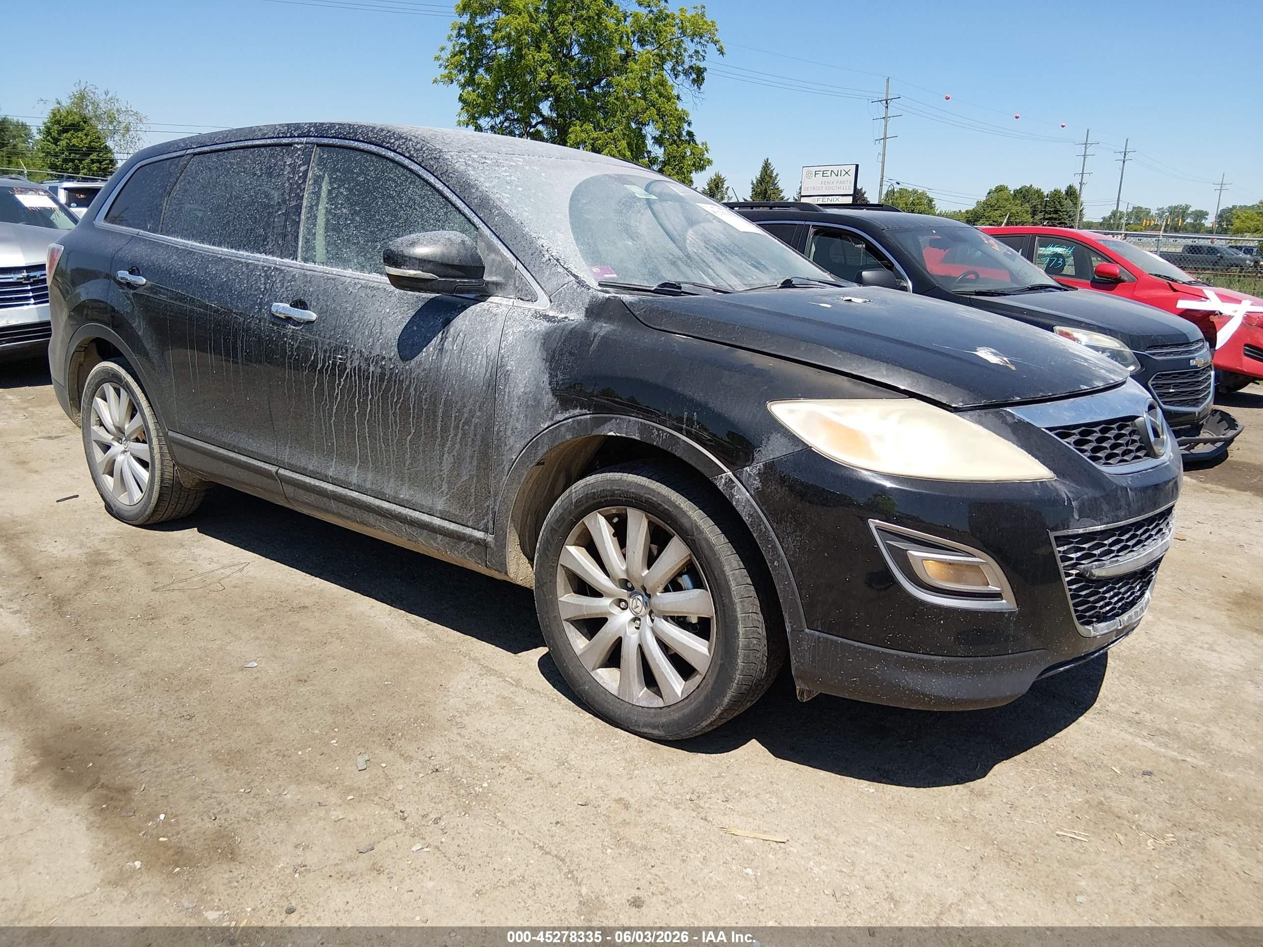 2010 Mazda CX-9 Grand Touring, VIN JM3TB2MA6A0217292 — Engine fire