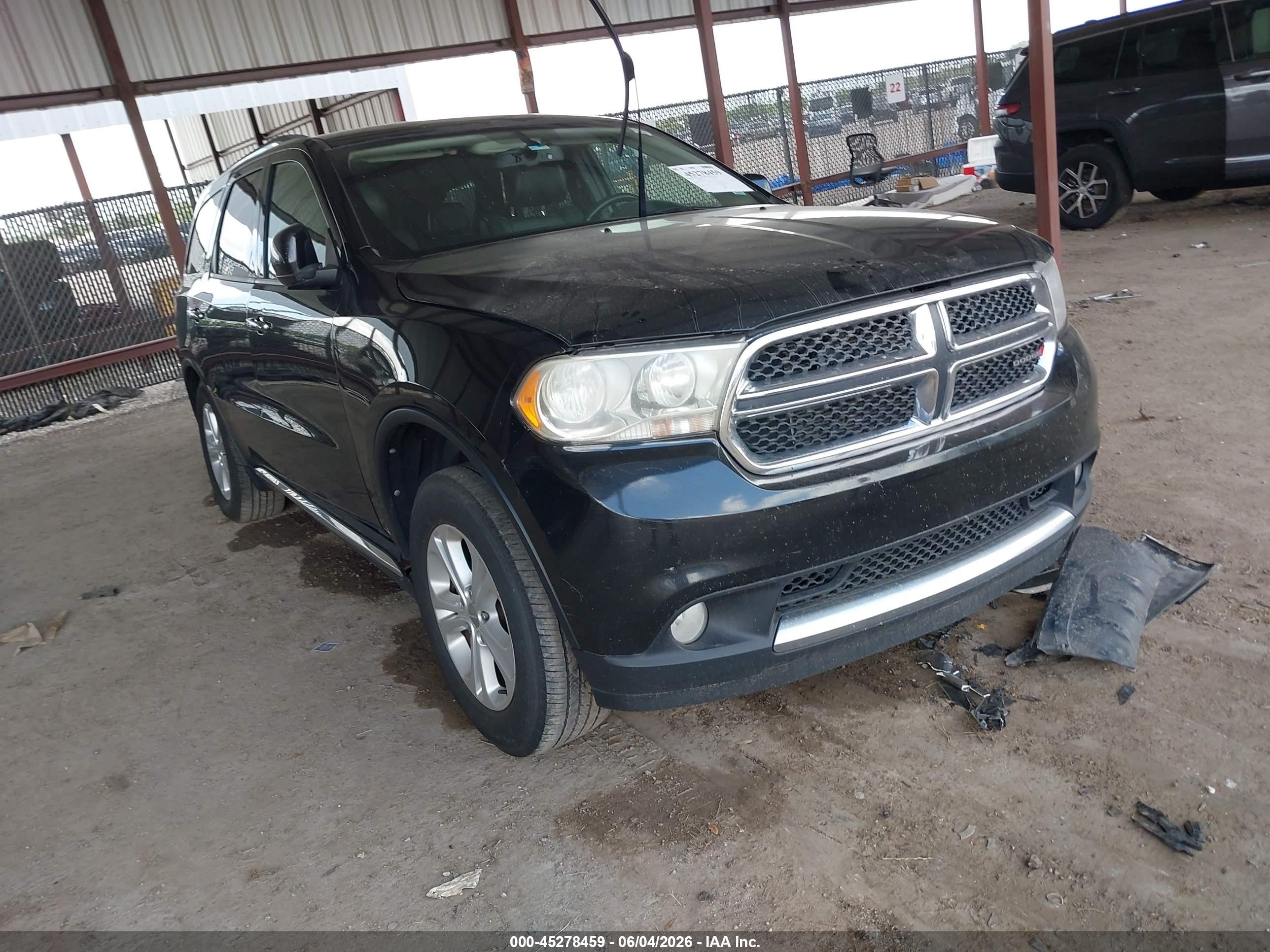 2013 Dodge Durango Crew, VIN 1C4RDJDGXDC657482 — Rear end