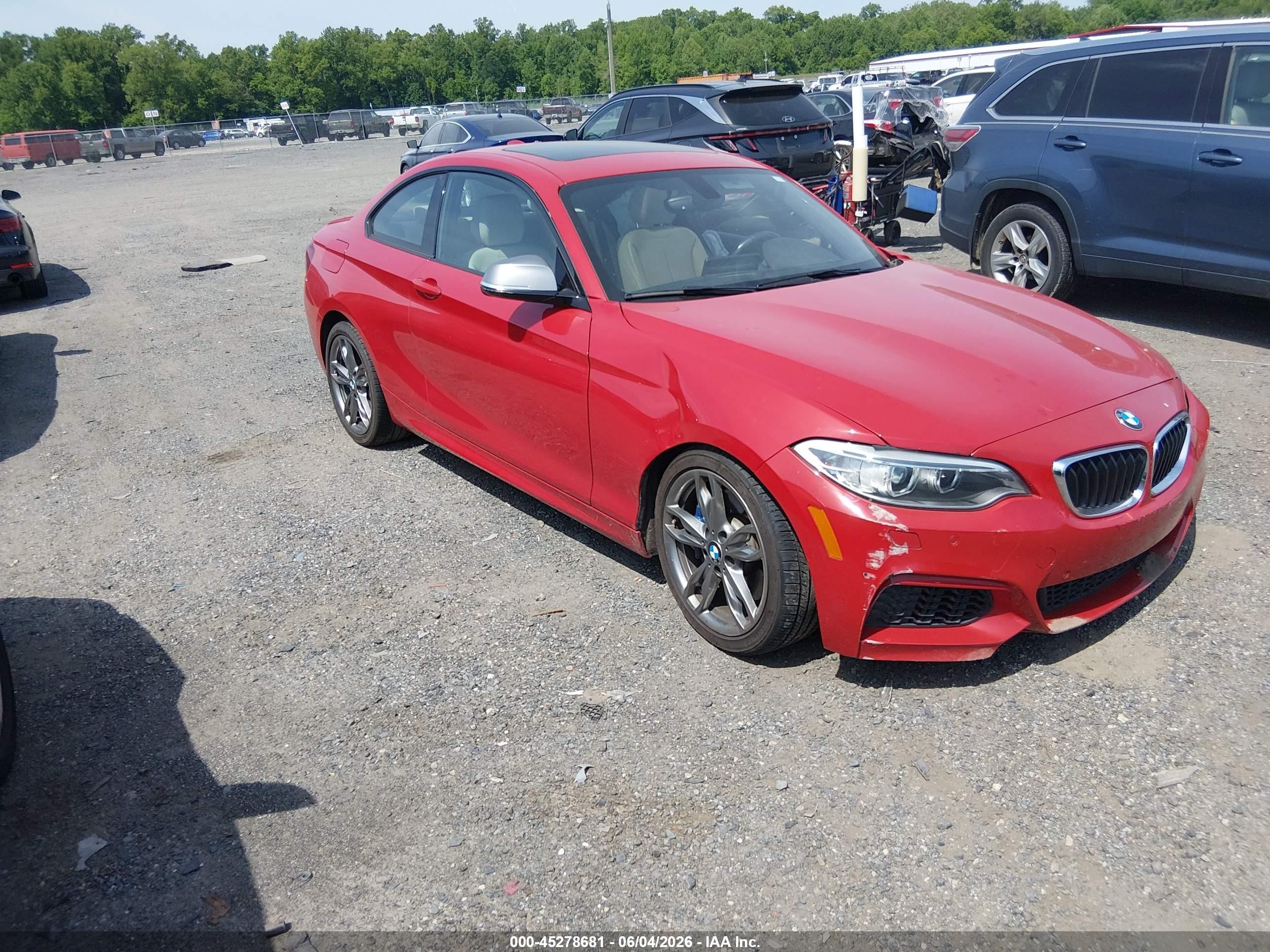 2015 BMW 2 Series M235i, VIN WBA1J7C56FV358729 — Side
