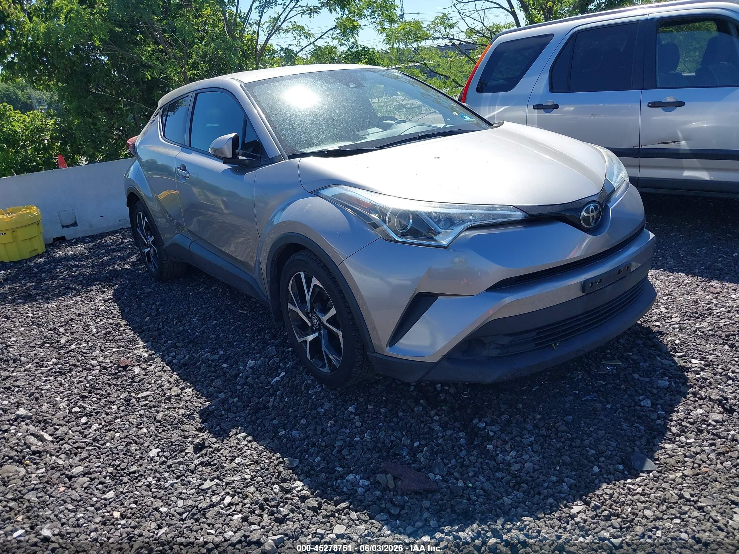 2018 Toyota C-HR XLE, VIN NMTKHMBX6JR028787 — Вода / потоп