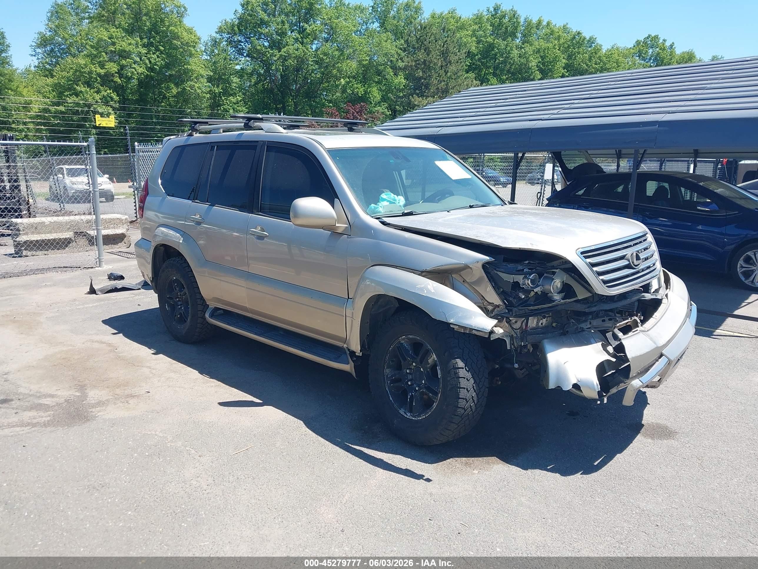 2004 Lexus GX 470, VIN JTJBT20X340024725 — Front end