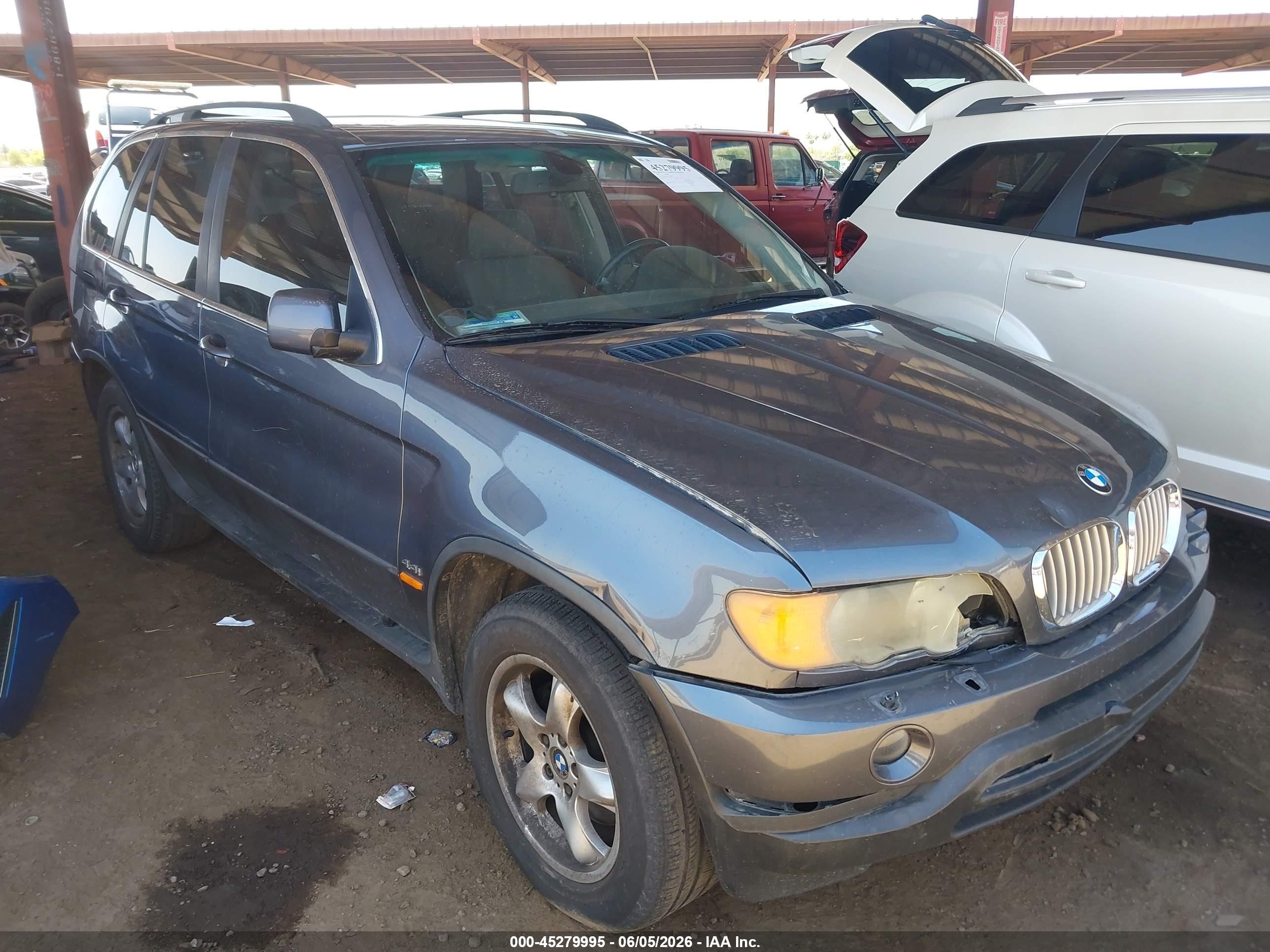 2003 BMW X5 4.4i, VIN 5UXFB33523LH42448 — Не указано