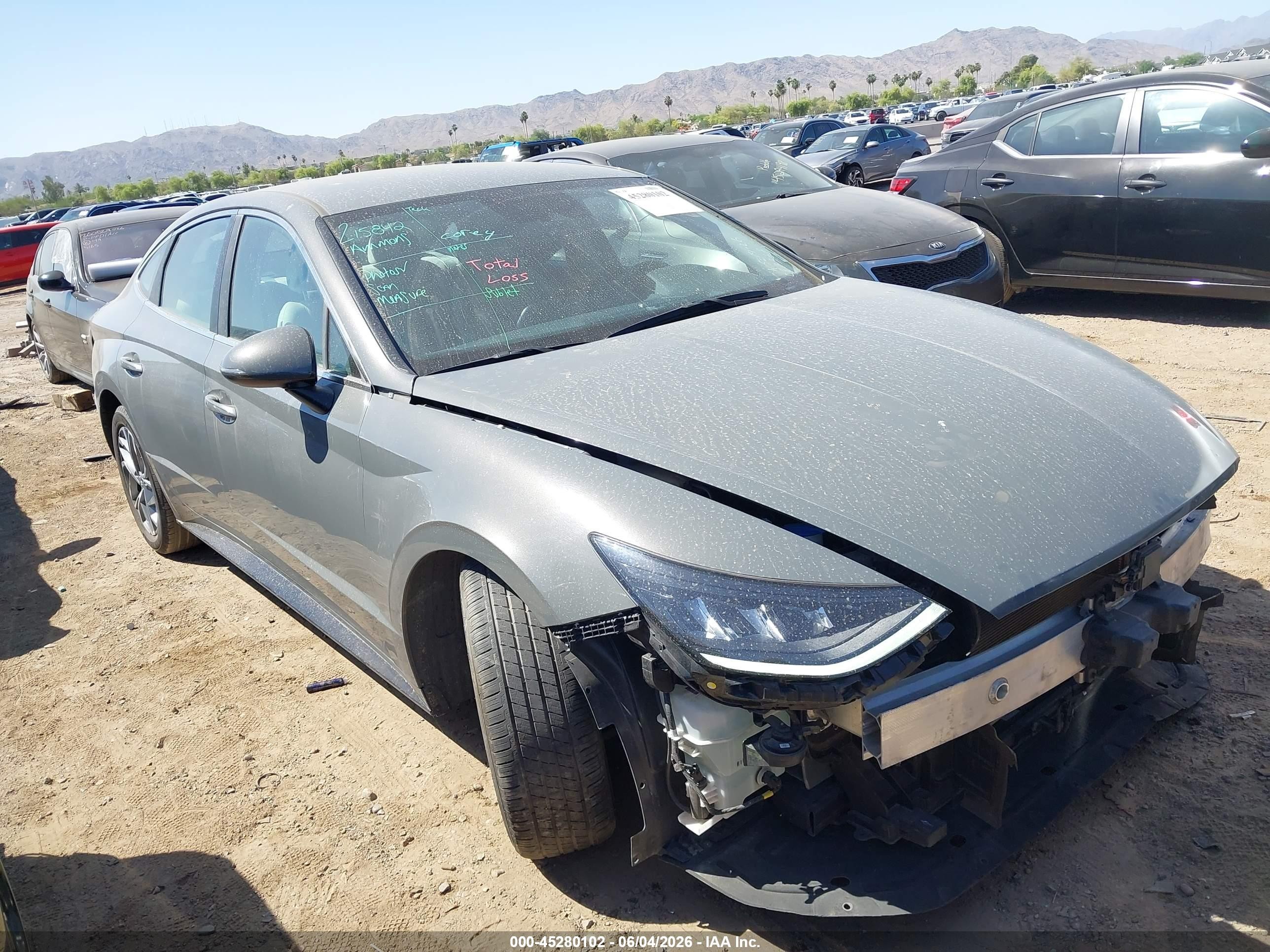 2023 Hyundai Sonata SEL, VIN KMHL64JA9PA277367 — Front end