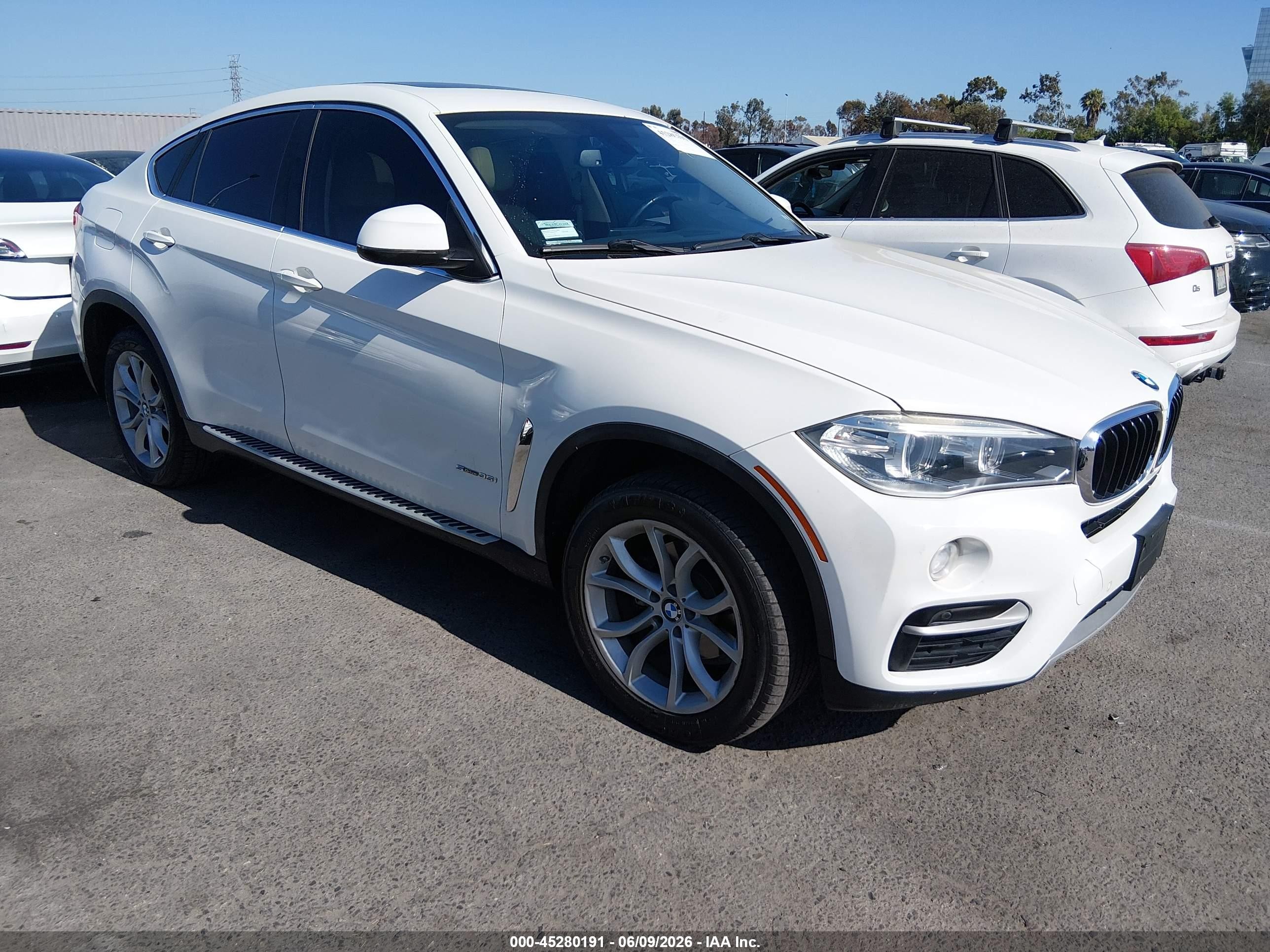 2016 BMW X6 sDrive35i, VIN 5UXKU0C5XG0F92622 — Normal wear
