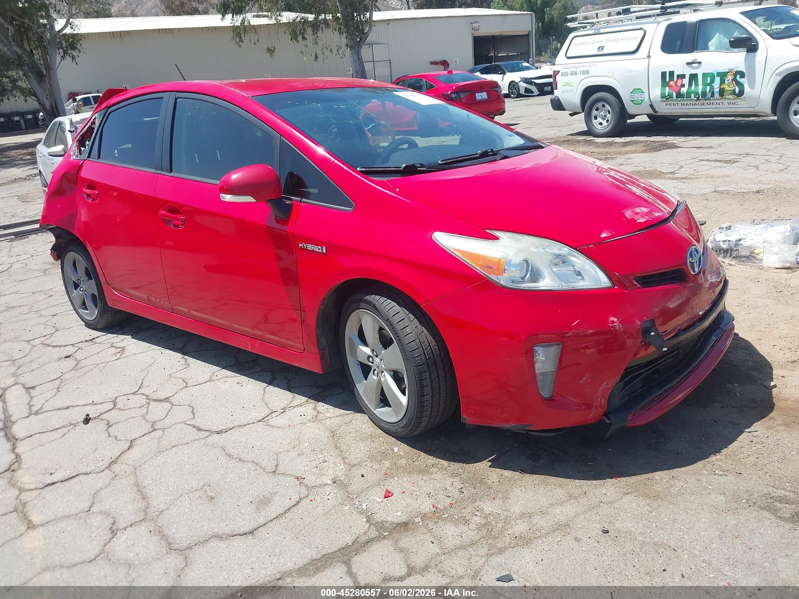 2015 Toyota Prius Two, VIN JTDKN3DU6F0420640 — All over