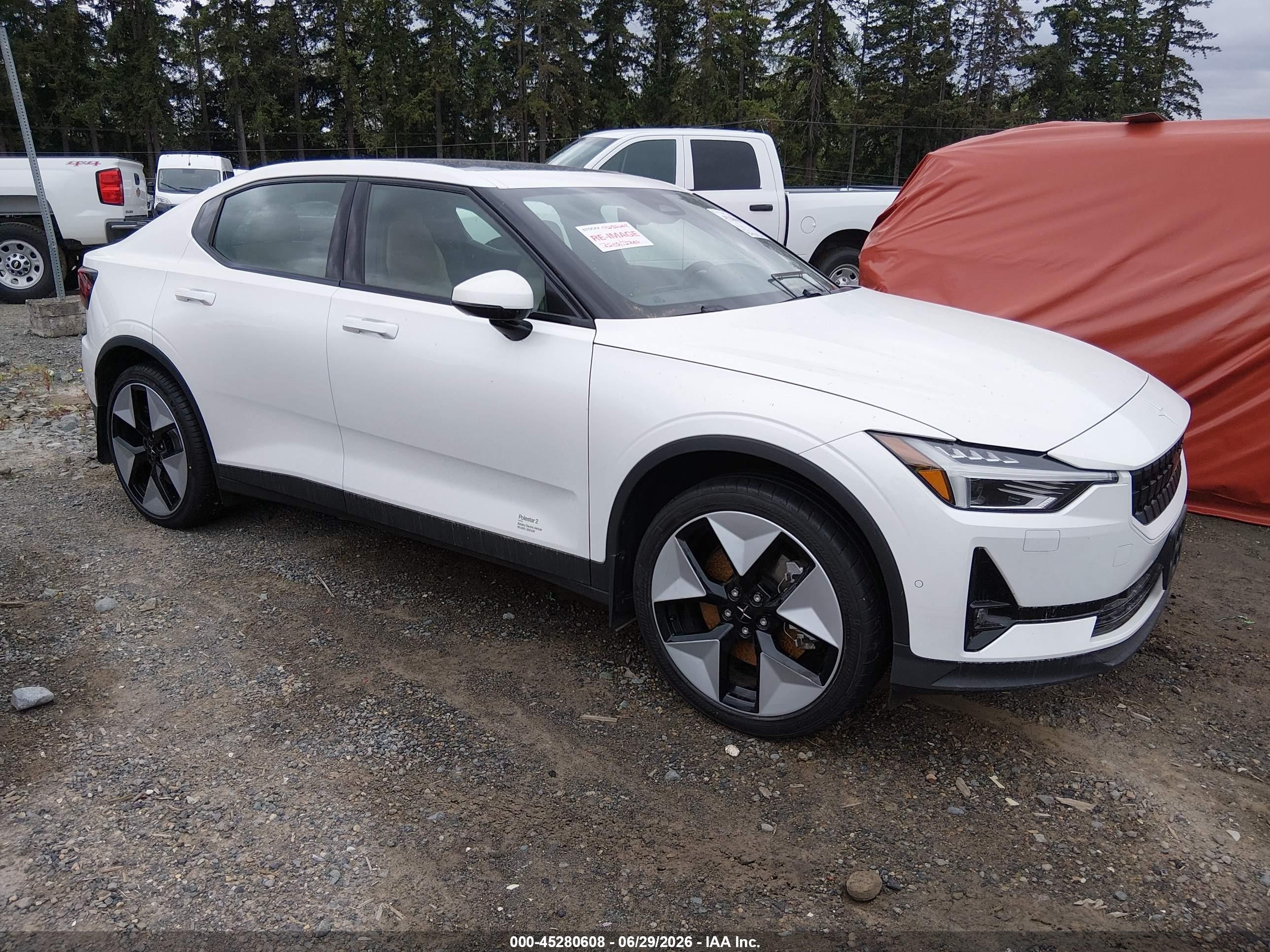 2021 Polestar 2 Launch Edition, VIN LPSED3KA7ML014993 — Side