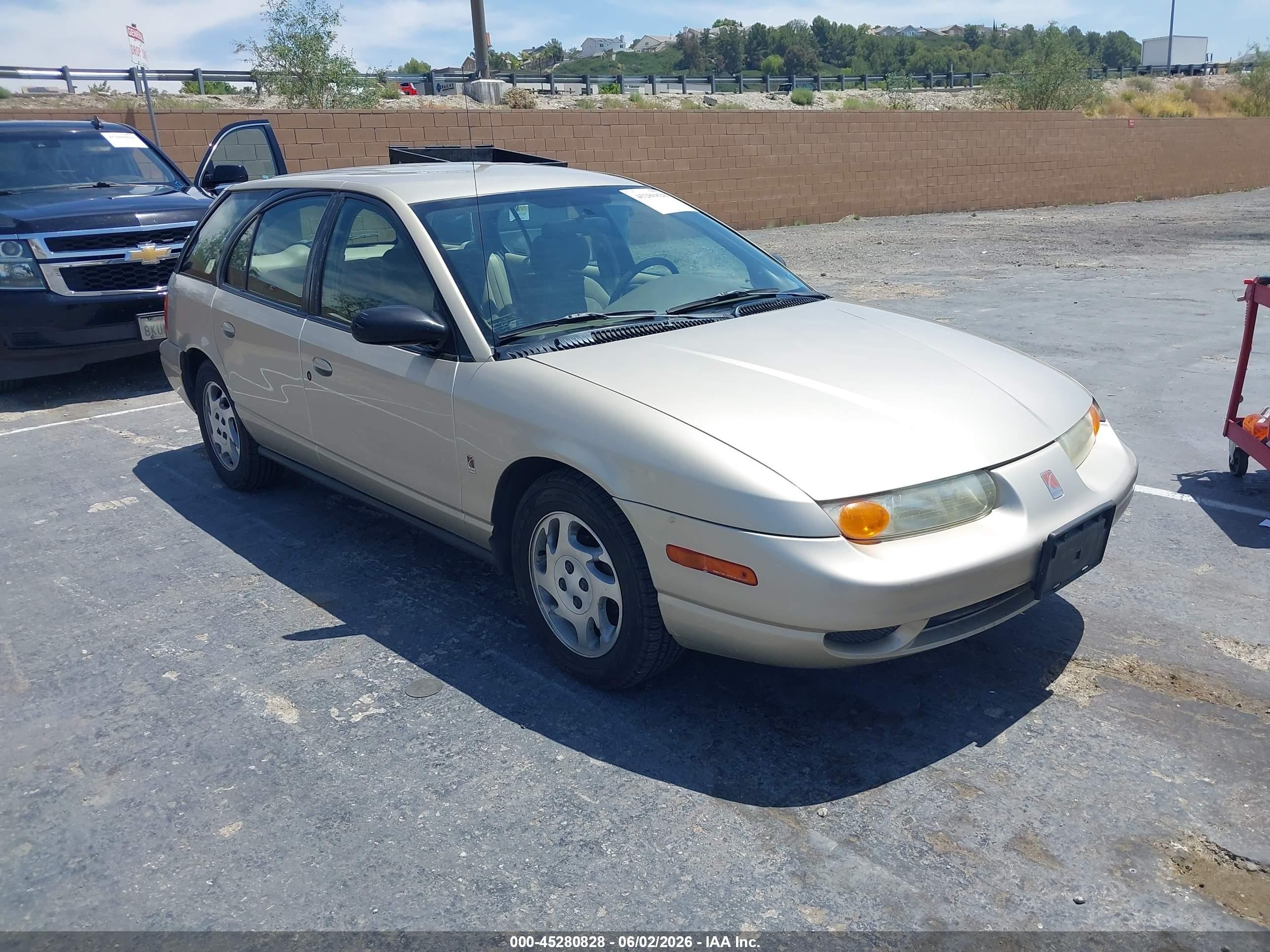 2000 Saturn SW, VIN 1G8ZN8275YZ134862 — Зад