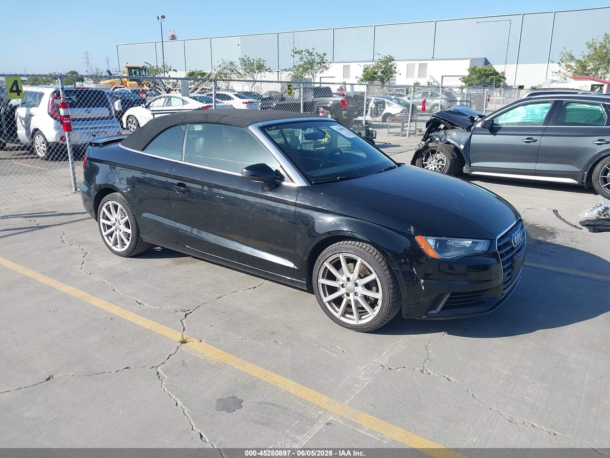 2016 Audi A3 Premium, VIN WAU67LFF9G1003242 — Rear end