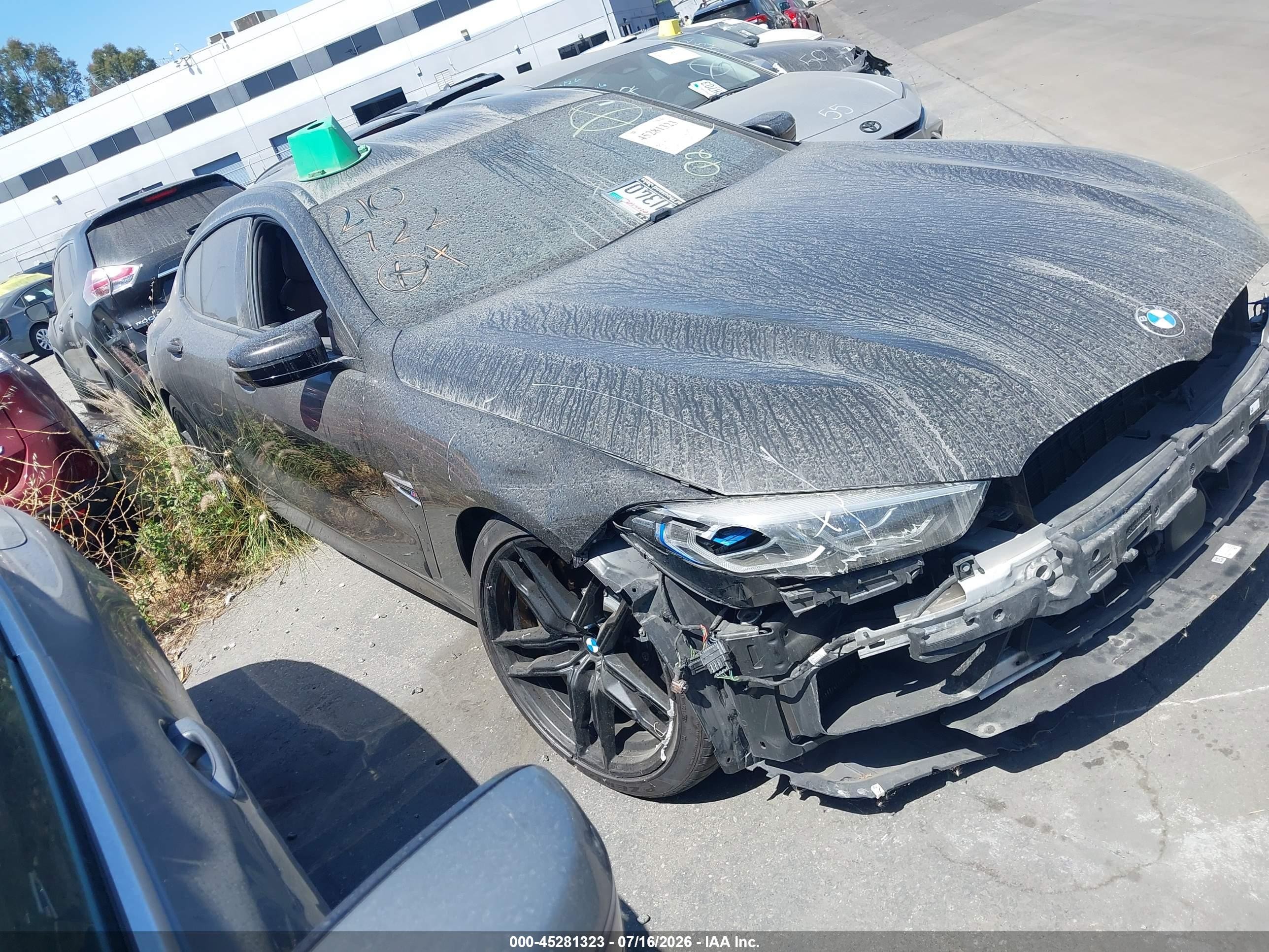 2020 BMW M8 Competition, VIN WBSGV0C06LCD56270 — Side