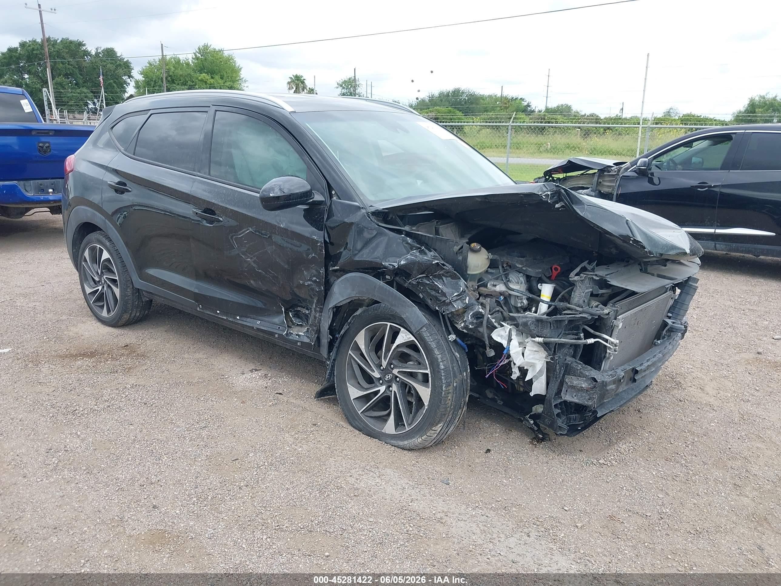 2019 Hyundai Tucson Ultimate, VIN KM8J33AL3KU838584 — Front end