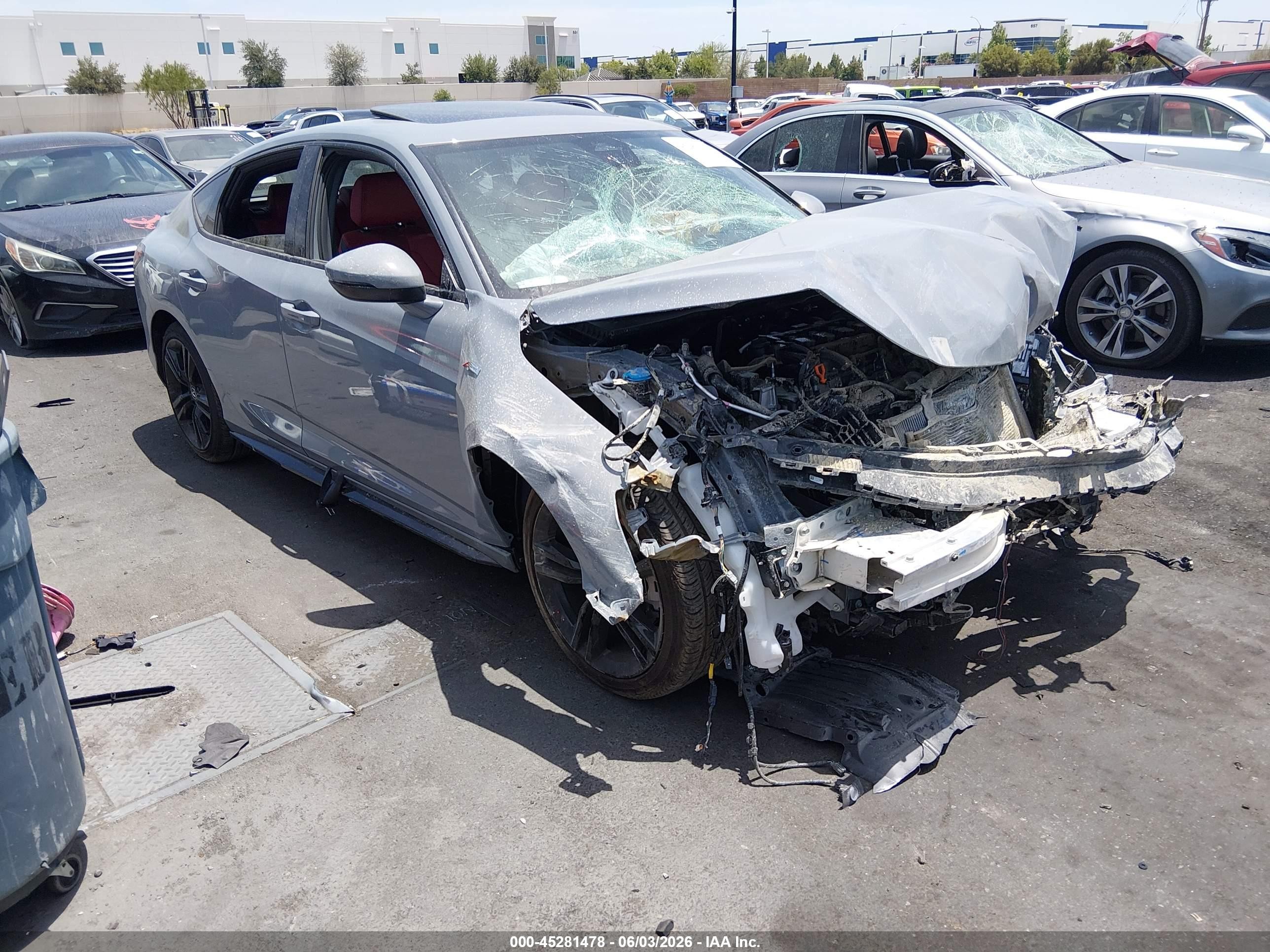 2026 Acura Integra Technology, VIN 19UDE4G74TA013475 — Front end