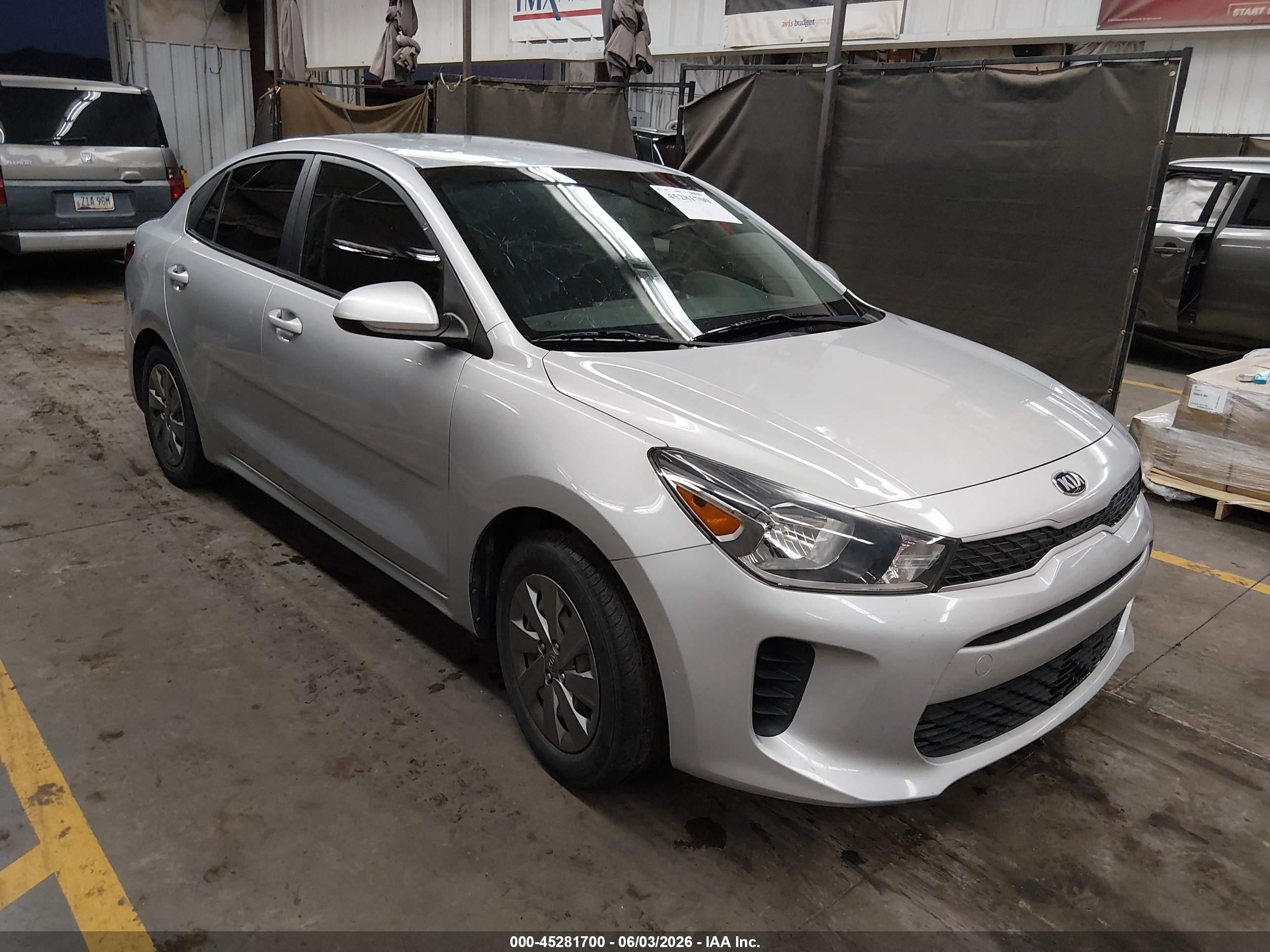 2020 Kia Rio S, VIN 3KPA24AD0LE359190 — Rear end