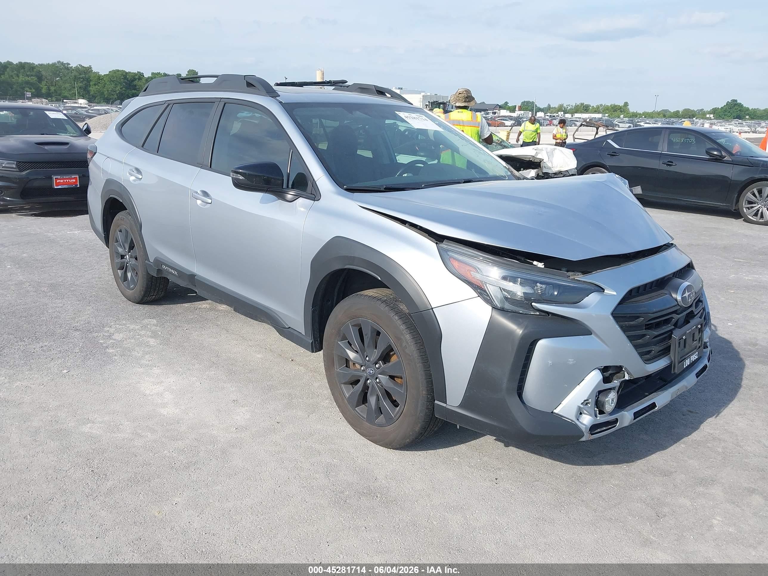 2023 Subaru Outback Onyx, VIN 4S4BTALC0P3157897 — Front end
