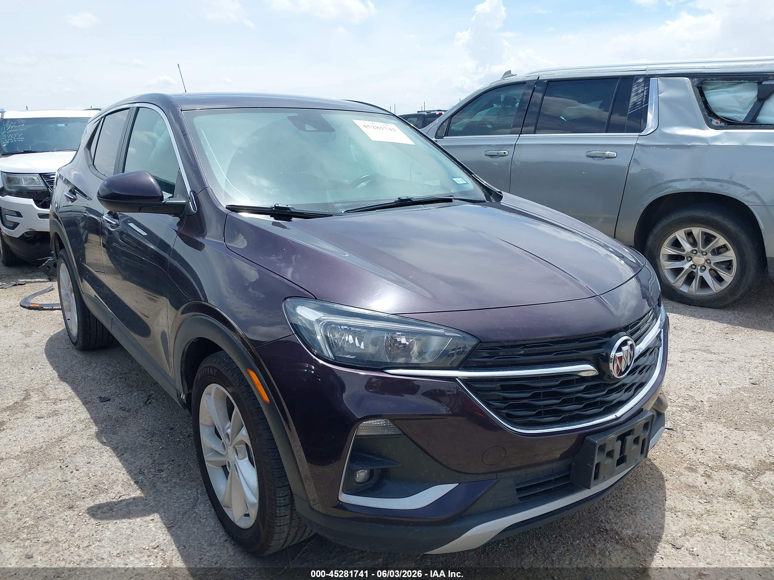 2021 Buick Encore GX Preferred, VIN KL4MMBS20MB100474 — Side