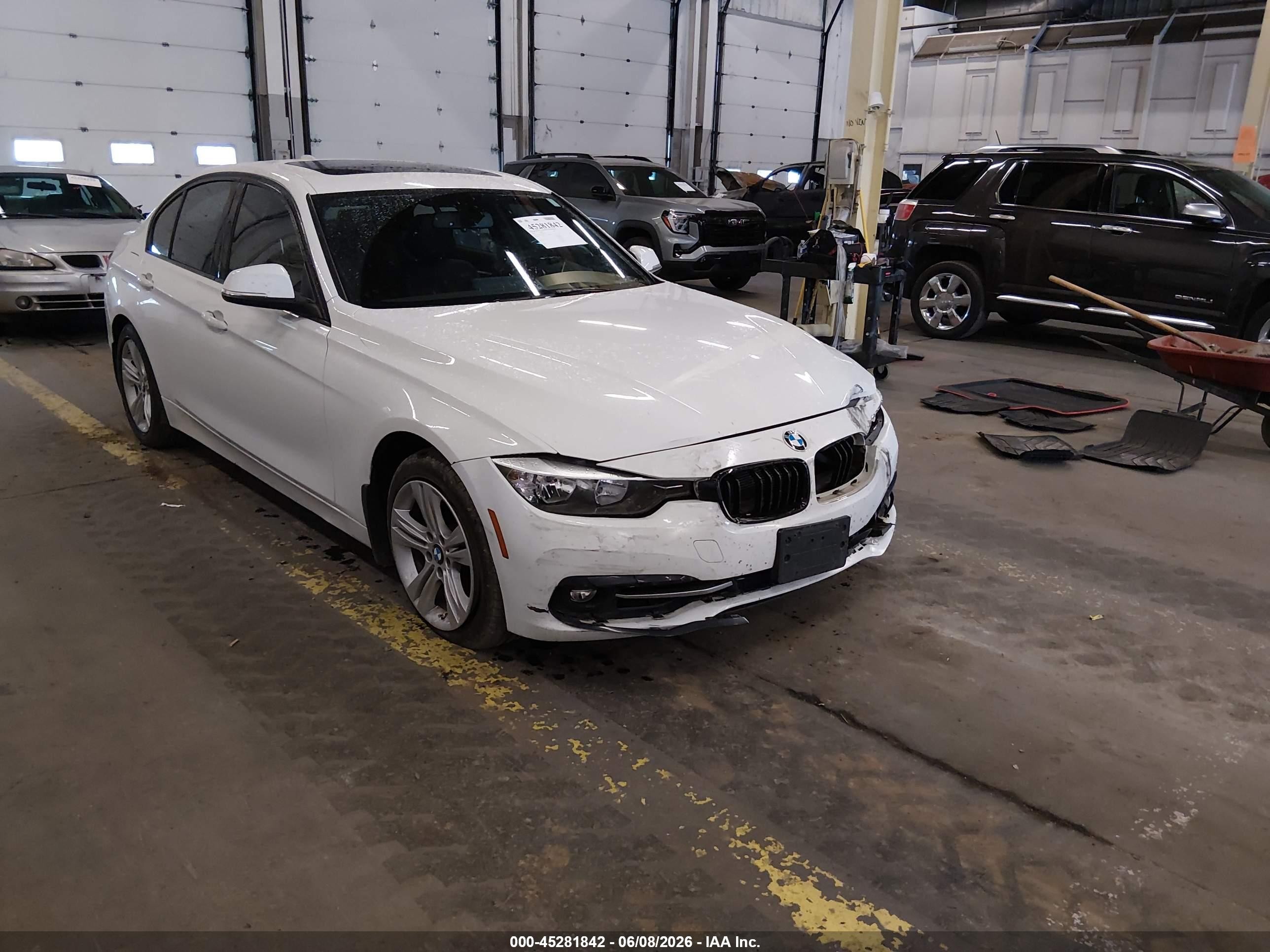 2016 BMW 3 Series 328i xDrive, VIN WBA8E3G53GNT74958 — Front end