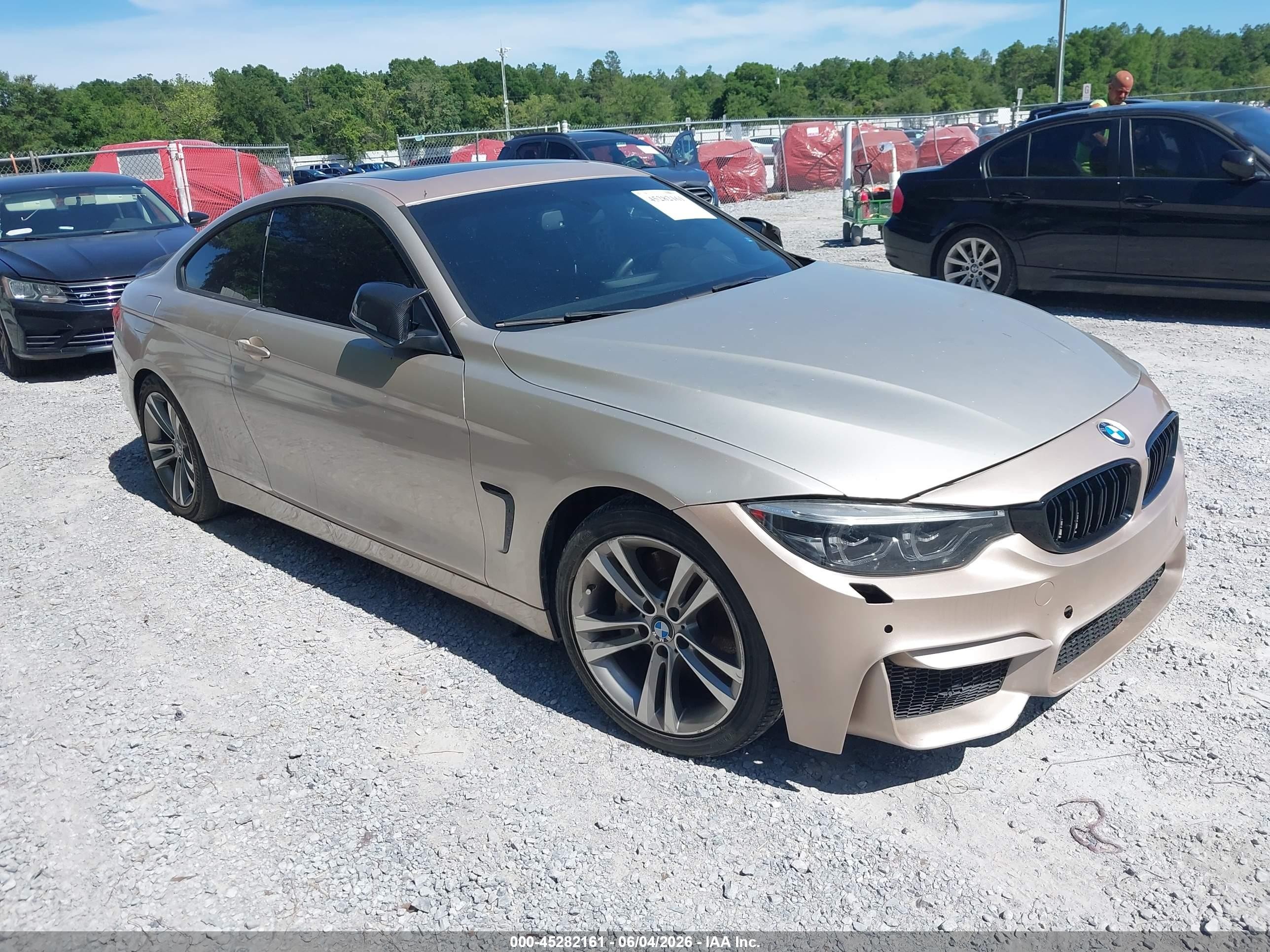 2014 BMW 4 Series 435i, VIN WBA3R1C51EK192893 — Front end