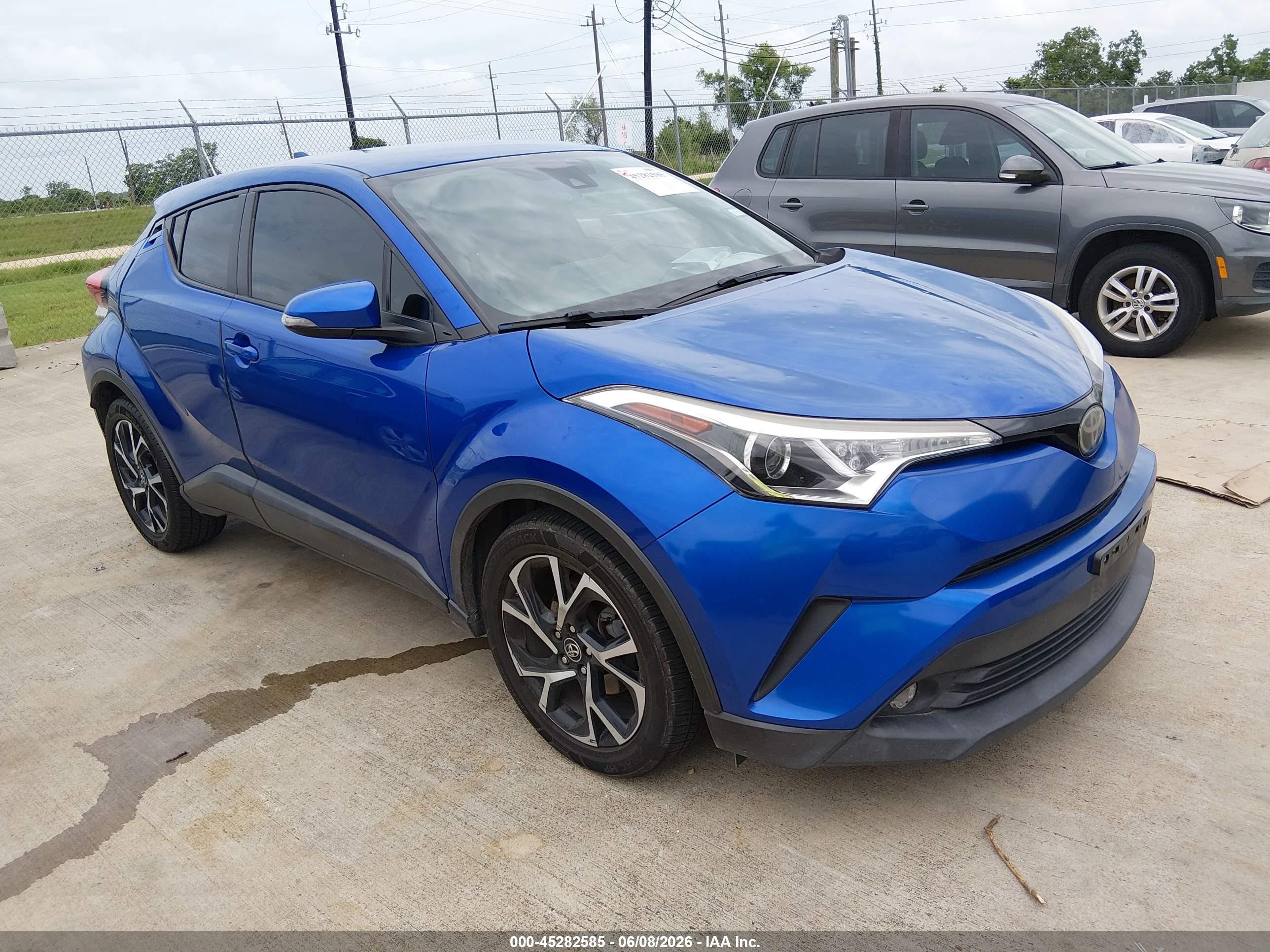 2018 Toyota C-HR XLE, VIN NMTKHMBX8JR009691 — Hail