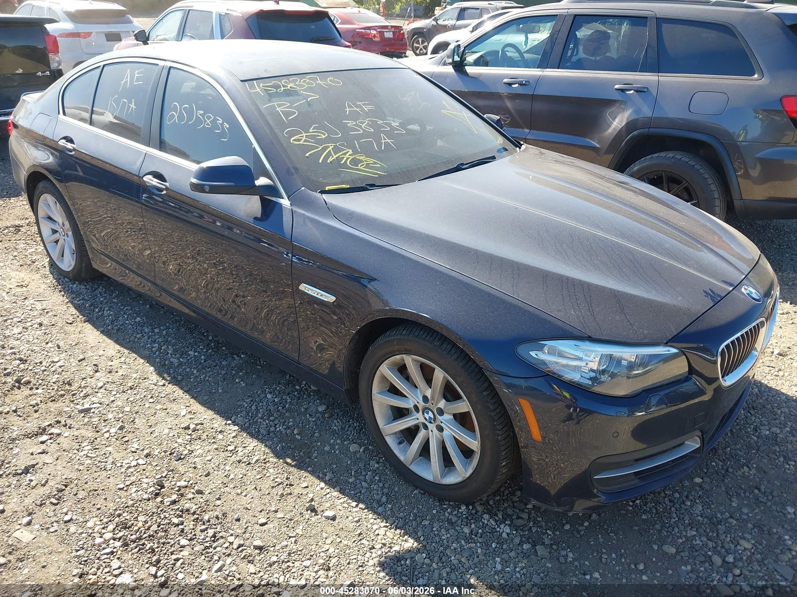 2014 BMW 5 Series 535i xDrive, VIN WBA5B3C50ED537666 — Front end