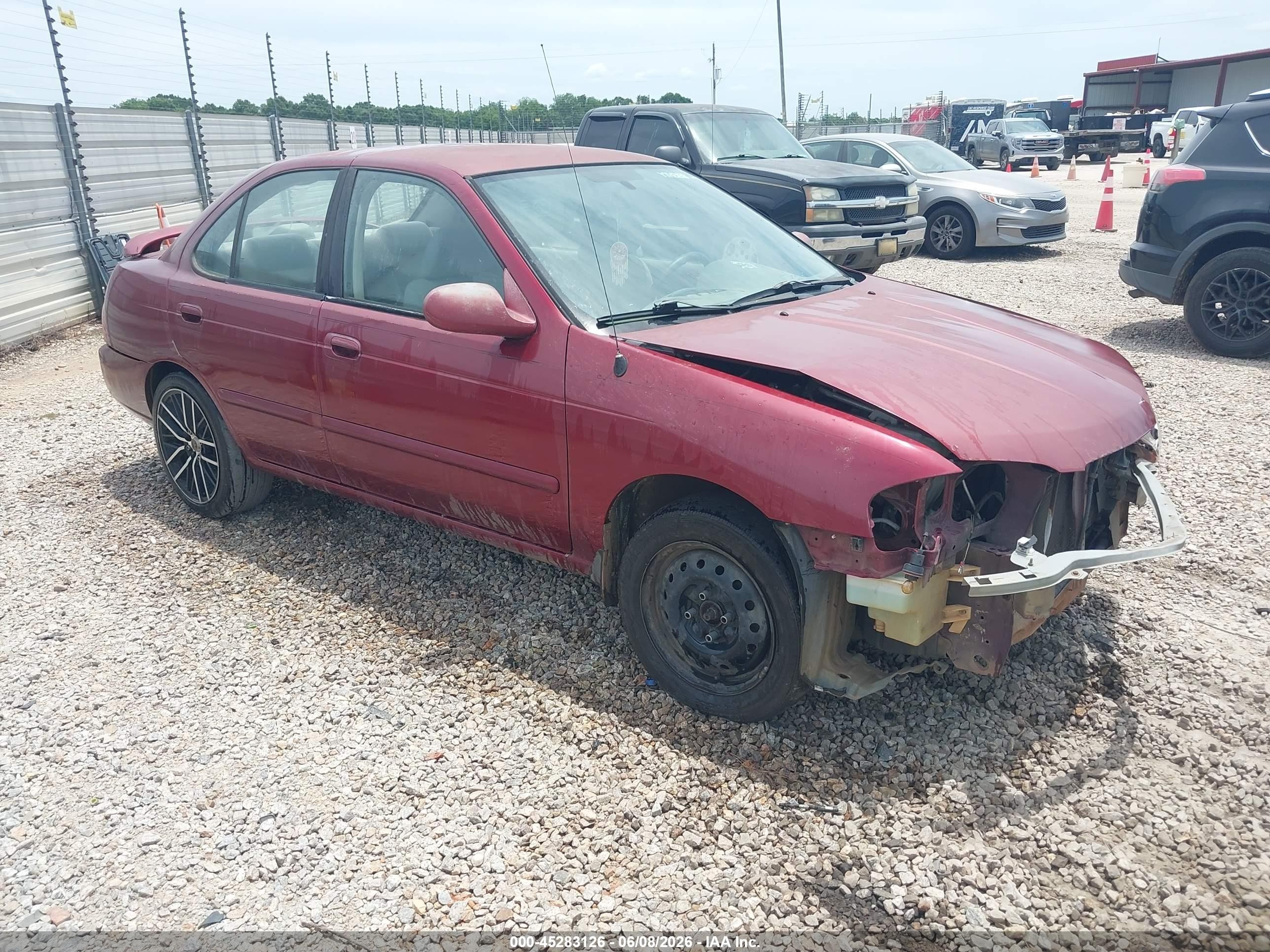 2005 Nissan Sentra S, VIN 3N1CB51D05L478602 — Перед