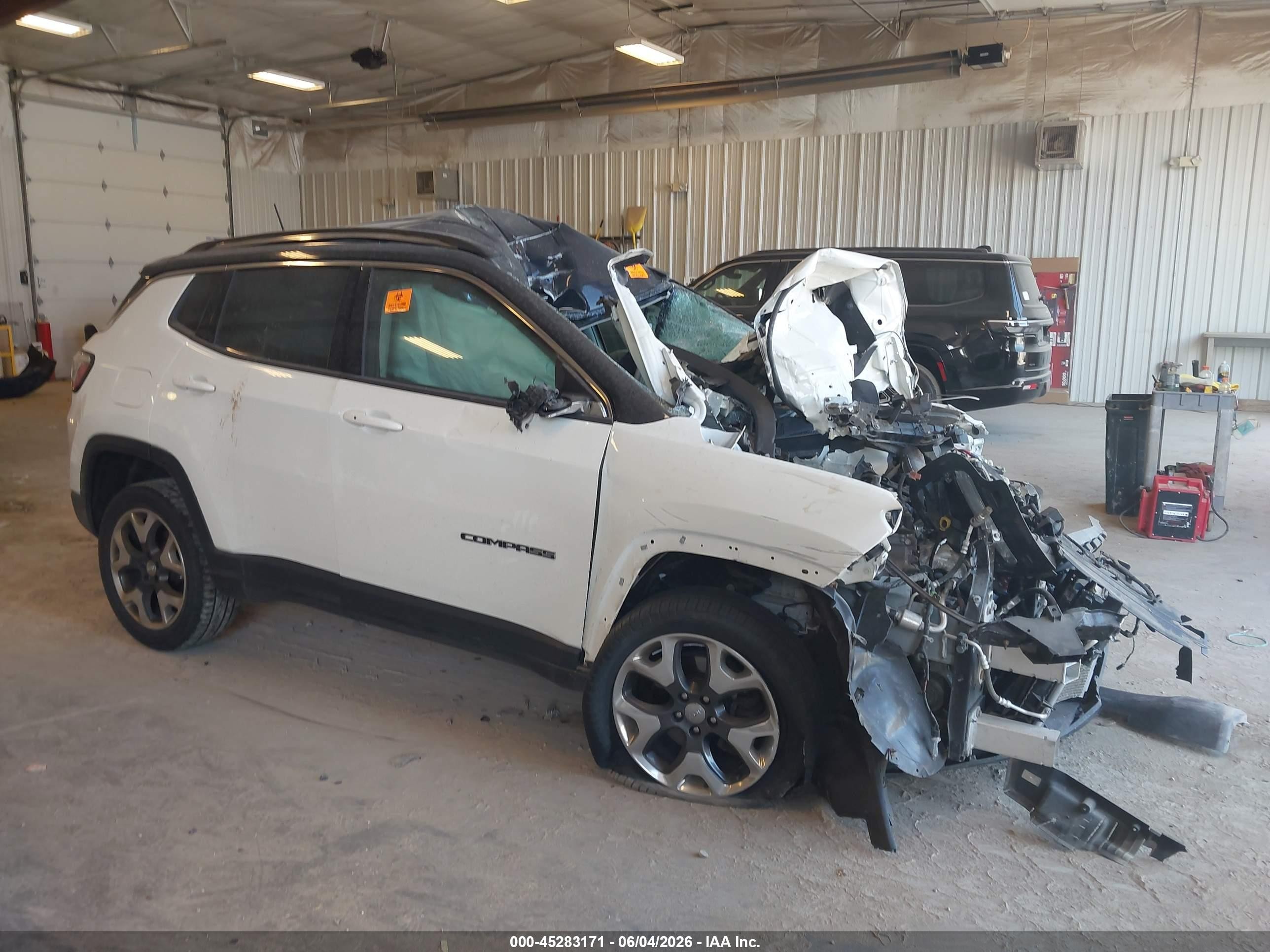 2018 Jeep Compass Limited, VIN 3C4NJDCB5JT315095 — Biohazard / chemical