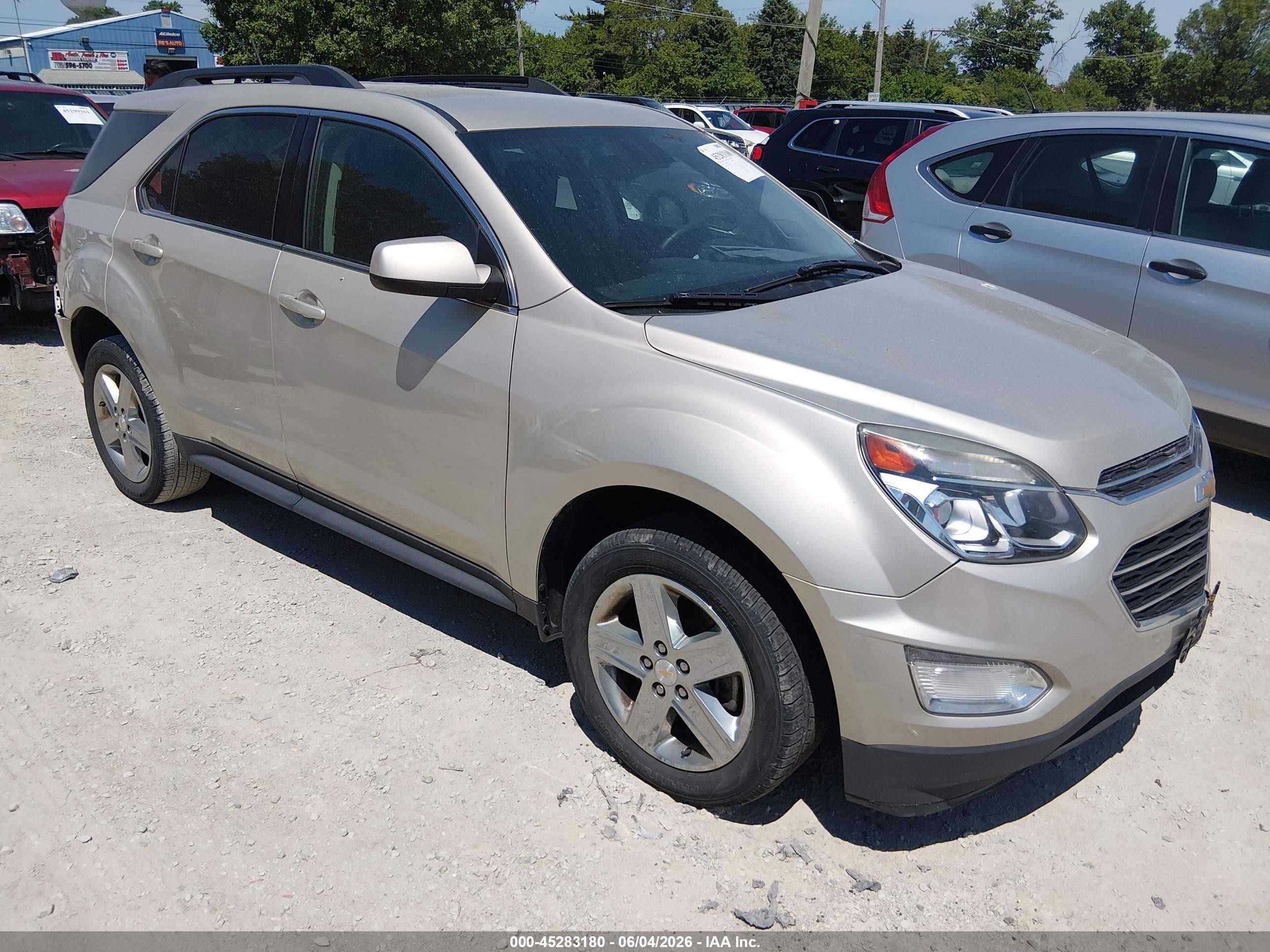 2016 Chevrolet Equinox LT, VIN 2GNALCEK1G1127403 — Rear end