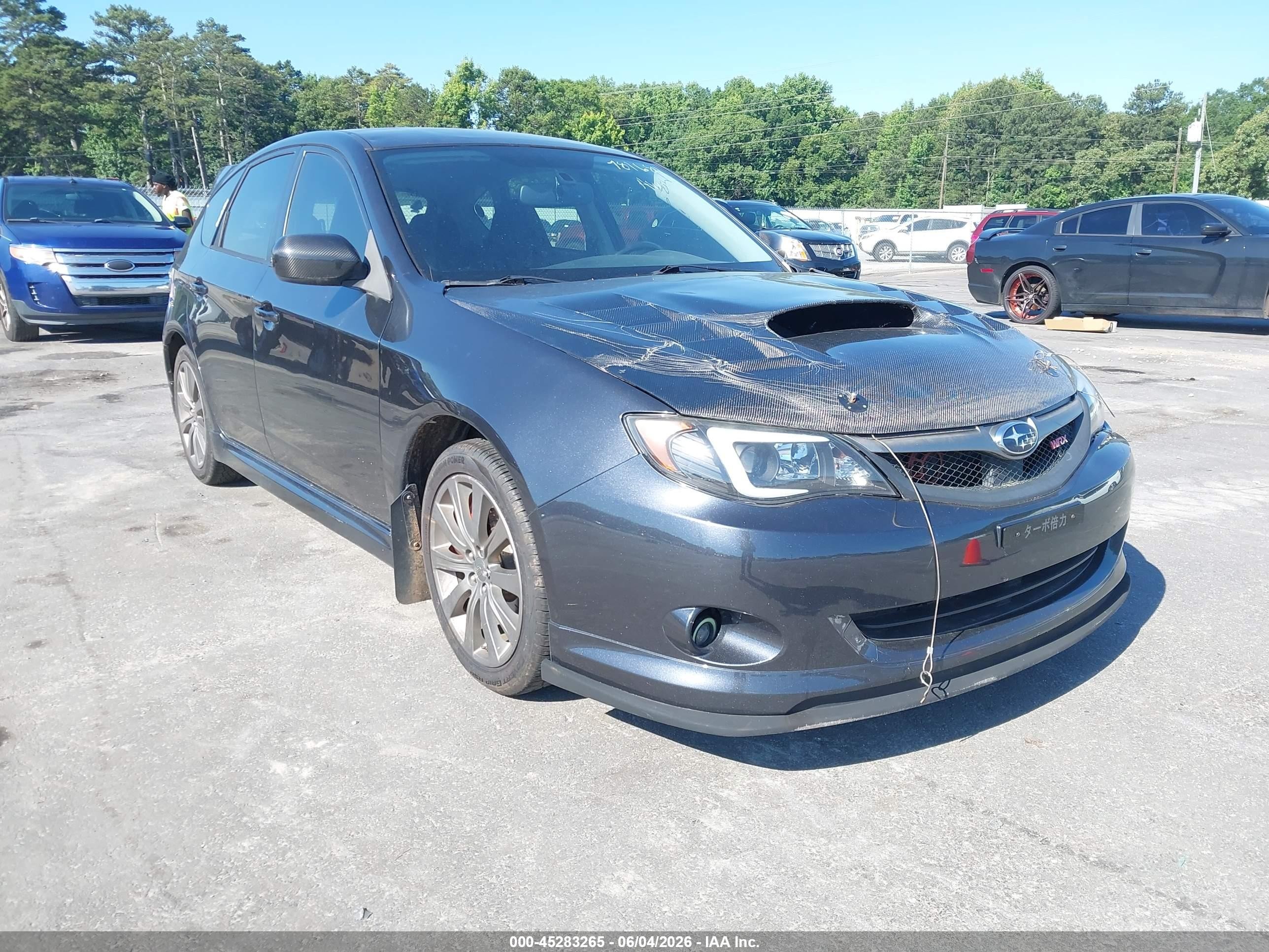 2009 Subaru WRX, VIN JF1GH76609G820424 — Перед