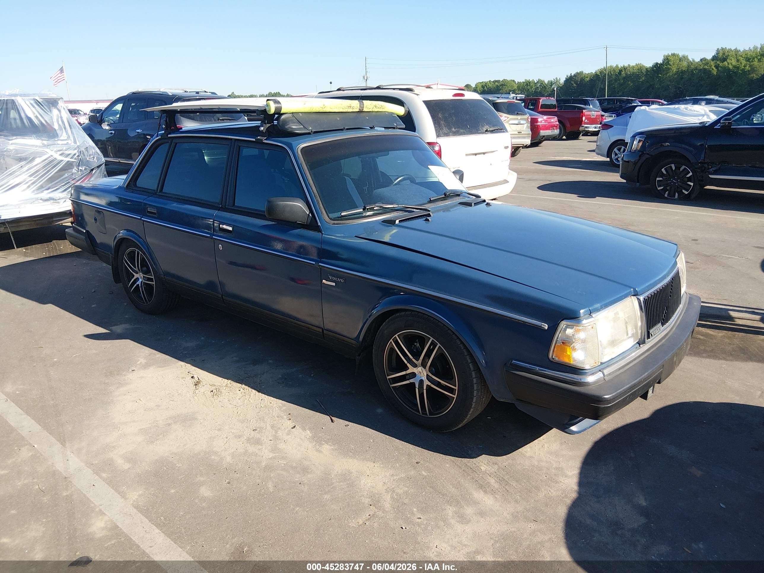 1991 Volvo 240, VIN YV1AA8845M1447599 — Обычный износ