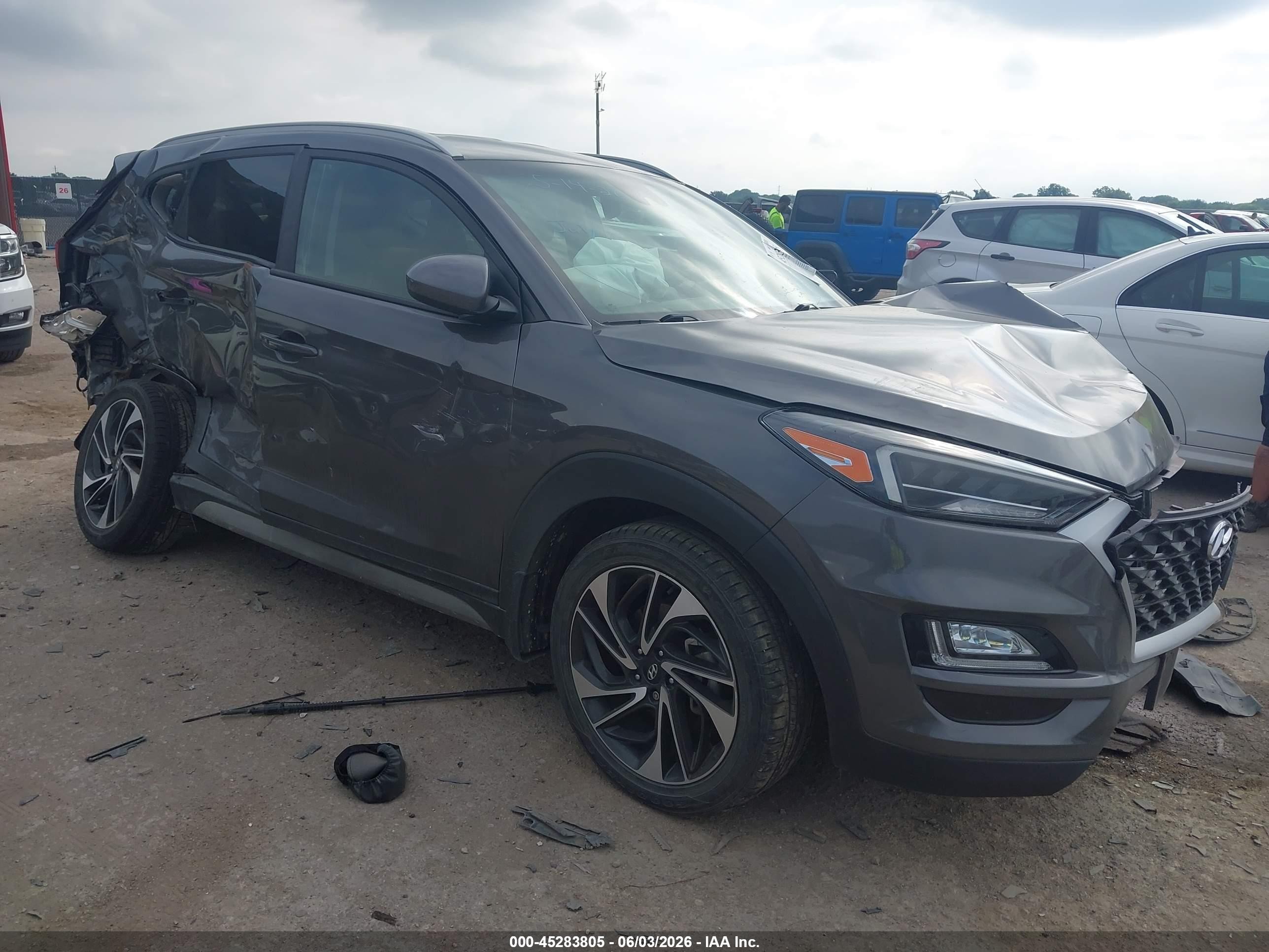 2020 Hyundai Tucson Sport, VIN KM8J33AL4LU276972 — All over