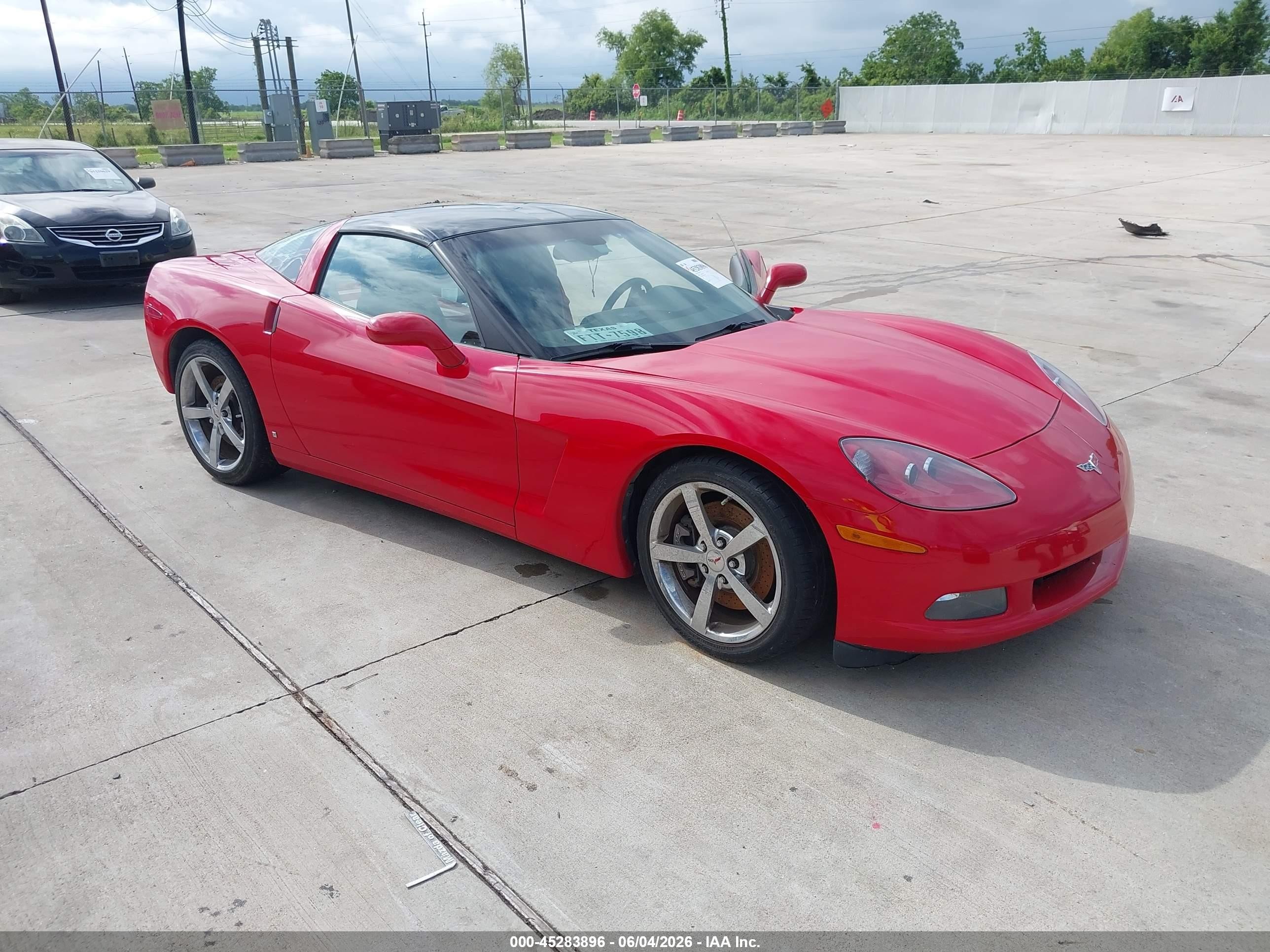 2009 Chevrolet Corvette 1LT, VIN 1G1YY25W995100885 — Rear end
