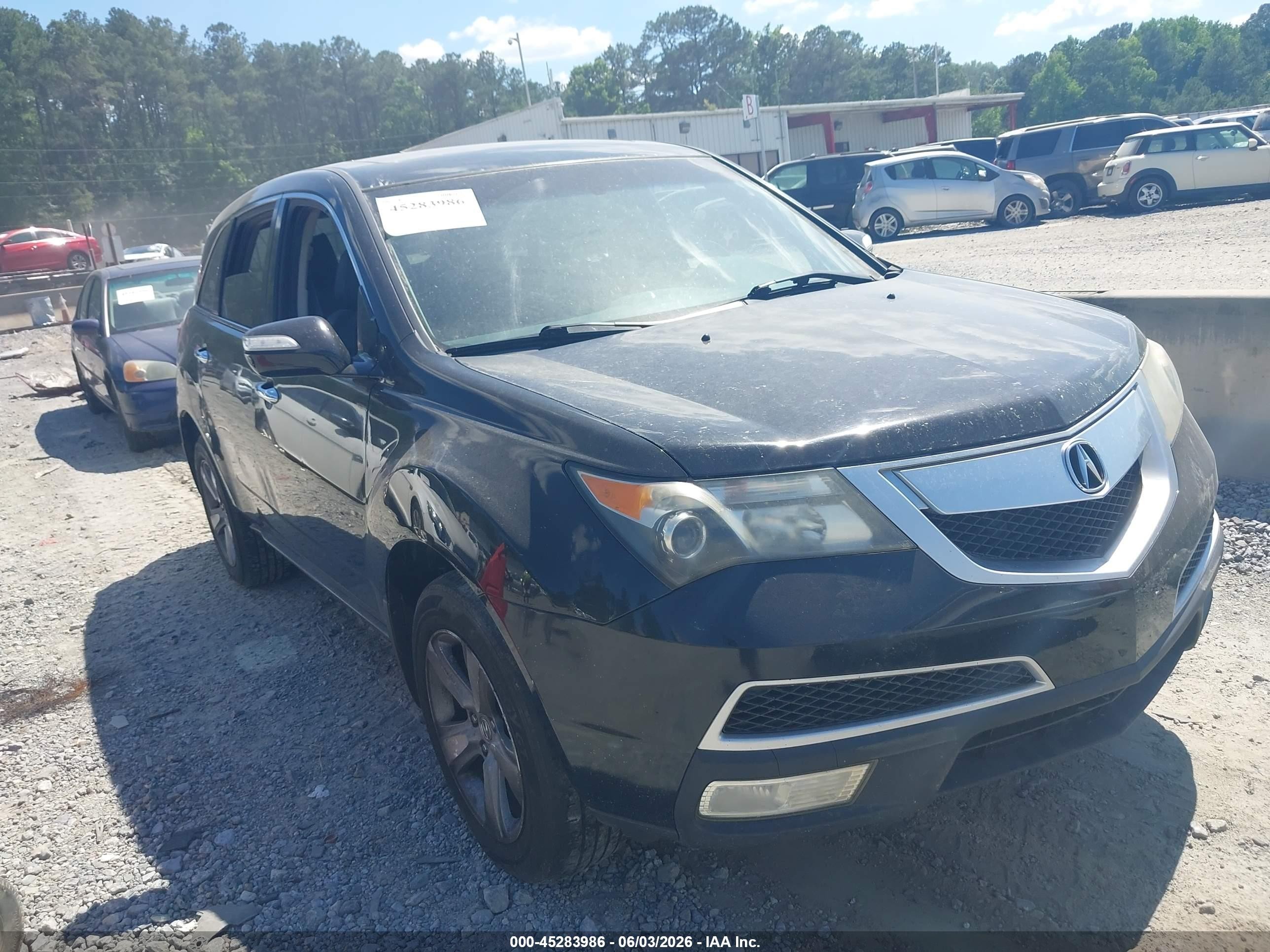 2012 Acura MDX, VIN 2HNYD2H29CH533709 — Normal wear