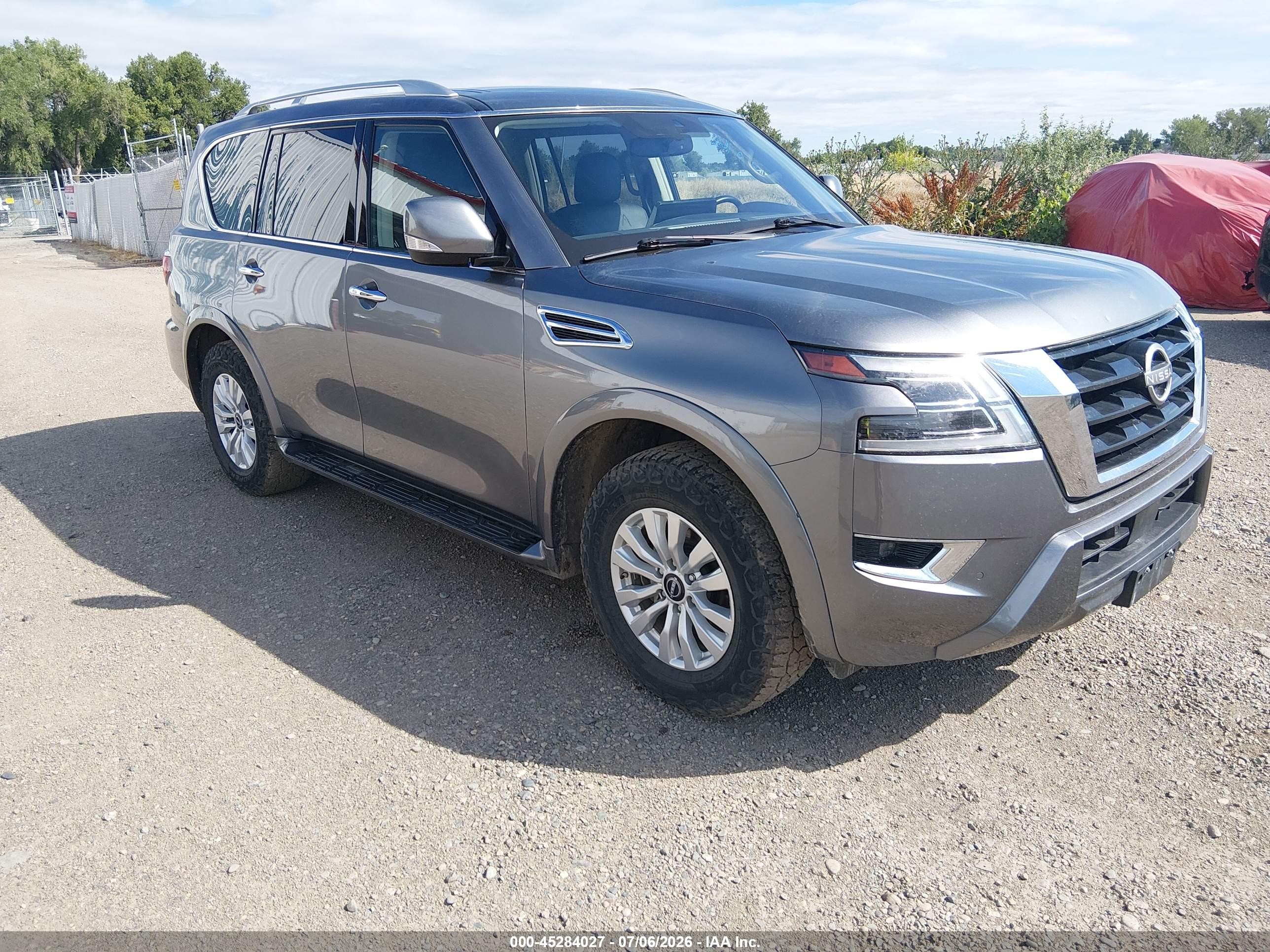 2024 Nissan Armada SV, VIN JN8AY2AD5R9709675 — Normal wear
