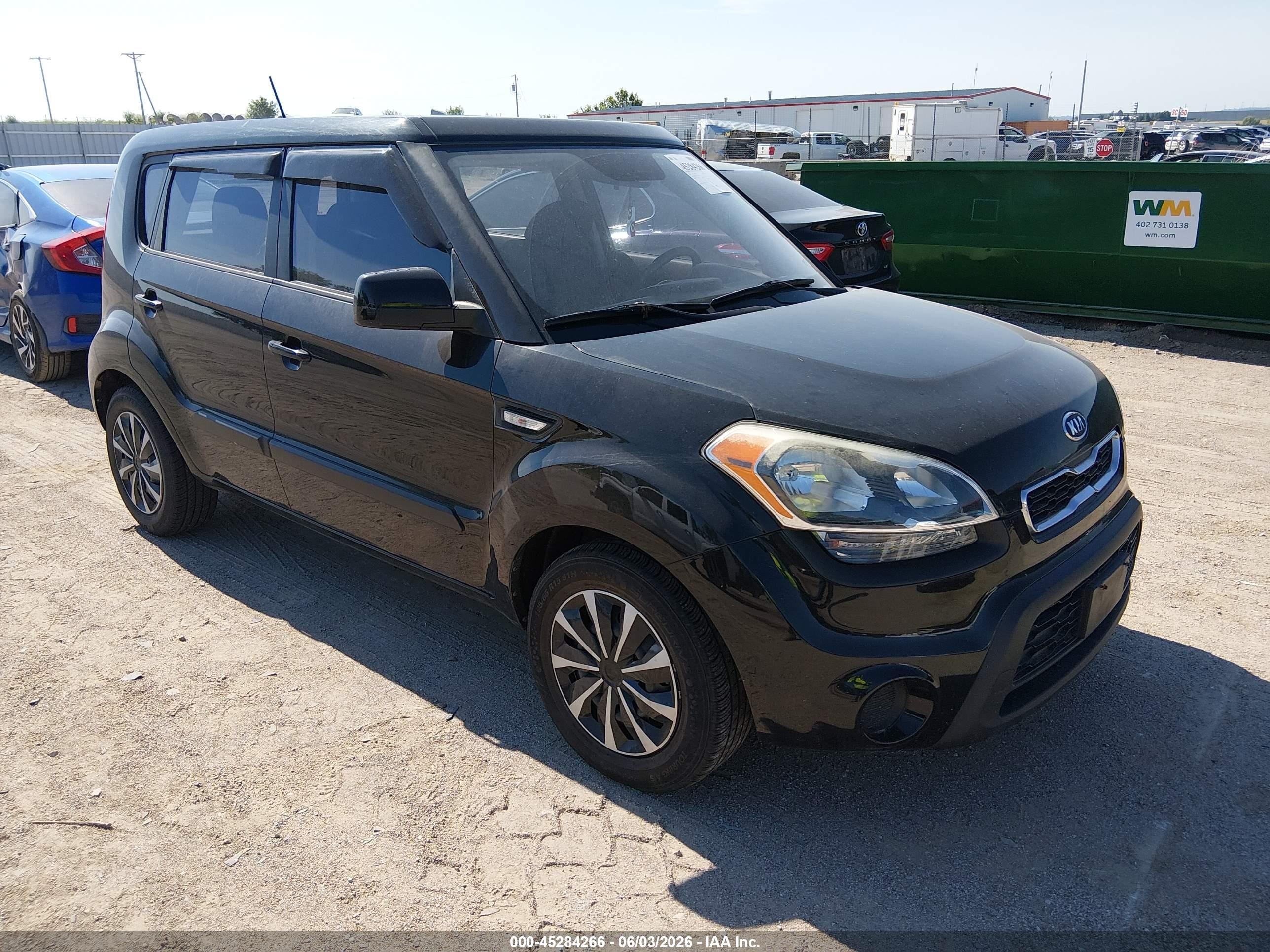 2012 Kia Soul, VIN KNDJT2A57C7744529 — Normal wear