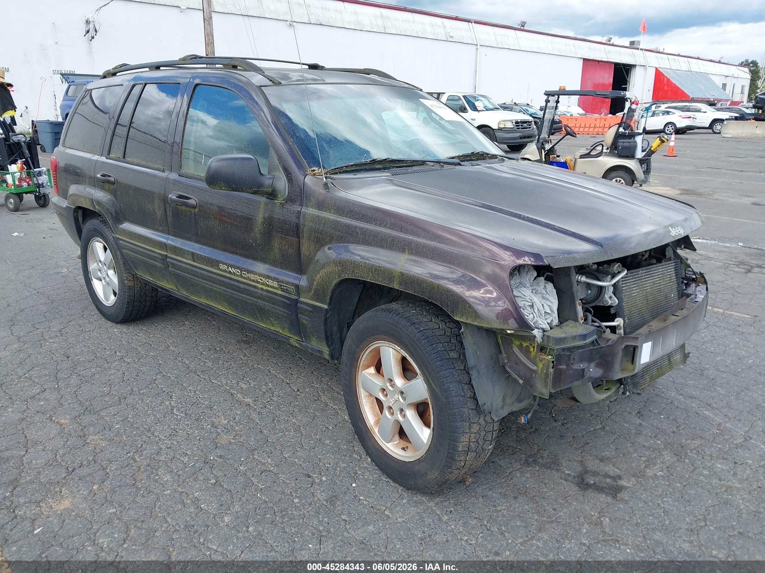2004 Jeep Grand Cherokee Limited, VIN 1J8GW58JX4C190748 — Biohazard / chemical