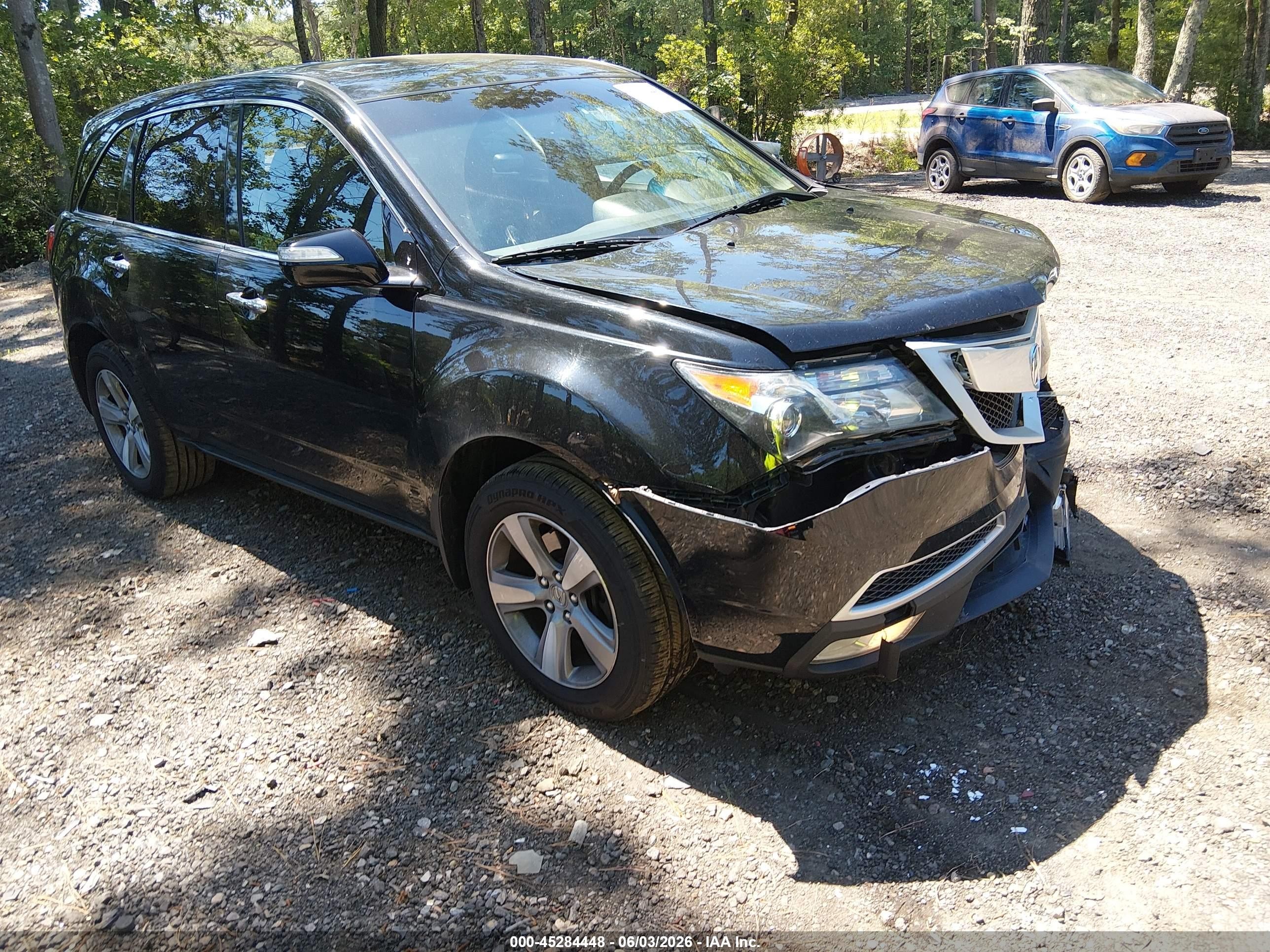 2012 Acura MDX Technology, VIN 2HNYD2H42CH533181 — Front end