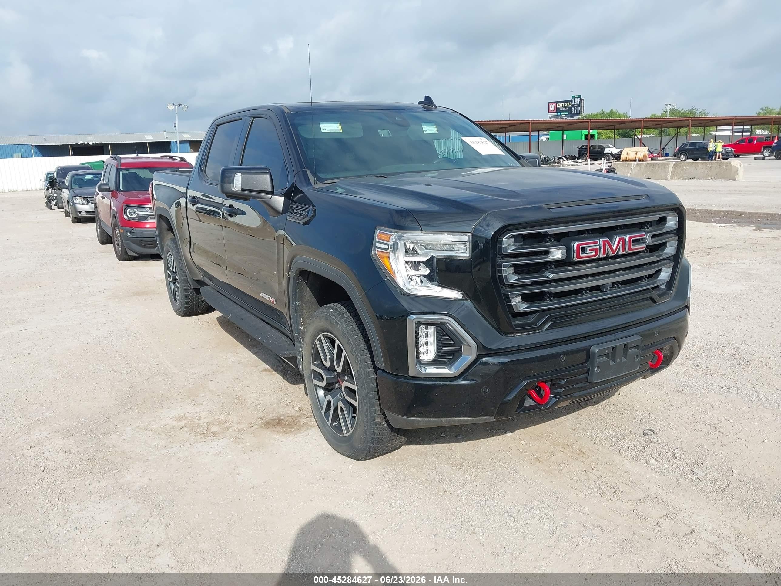 2021 GMC Sierra 1500 AT4, VIN 3GTP9EED6MG183080 — Theft recovery