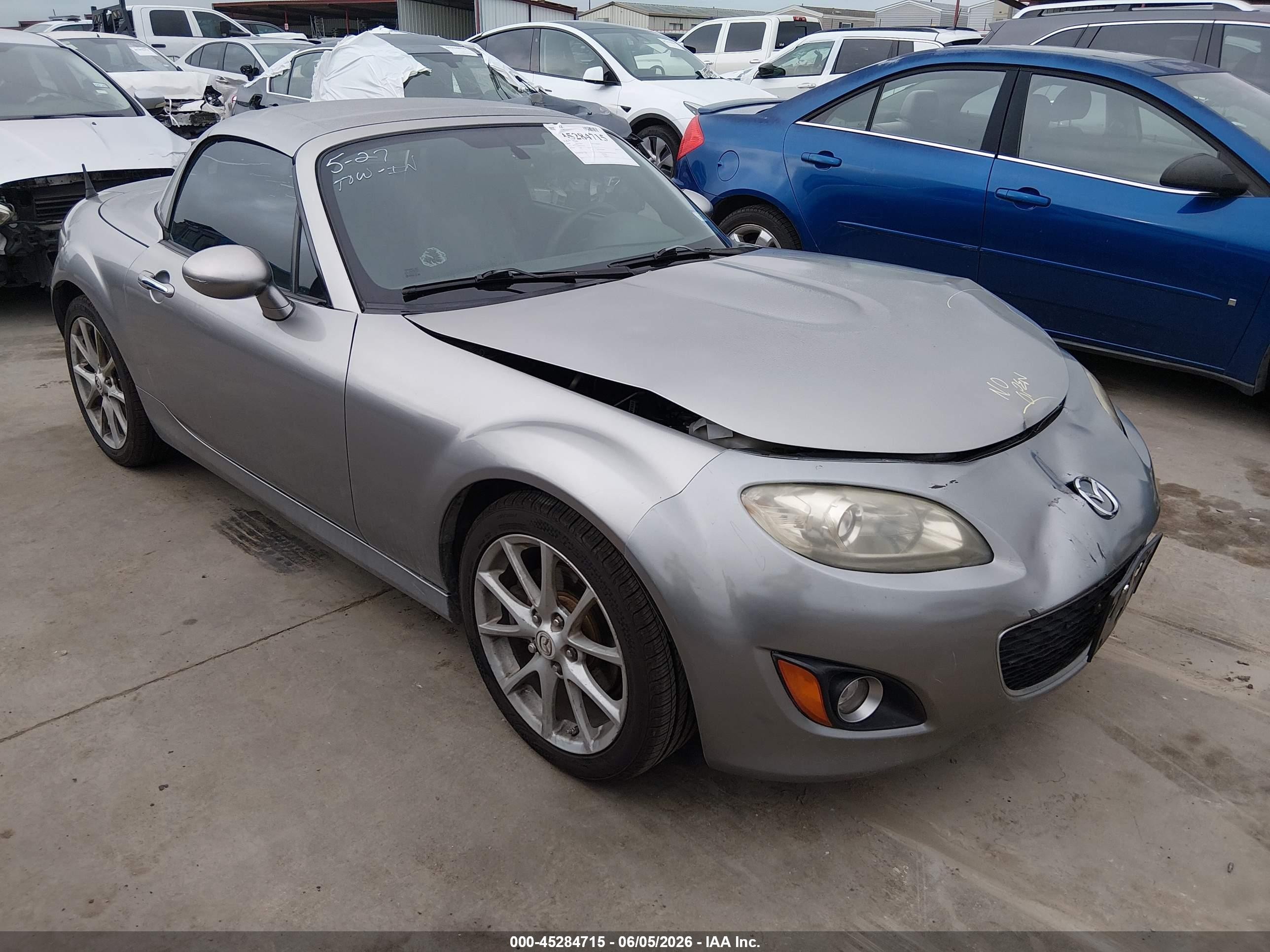 2009 Mazda MX-5 Miata Sport, VIN JM1NC26F490204558 — Front end