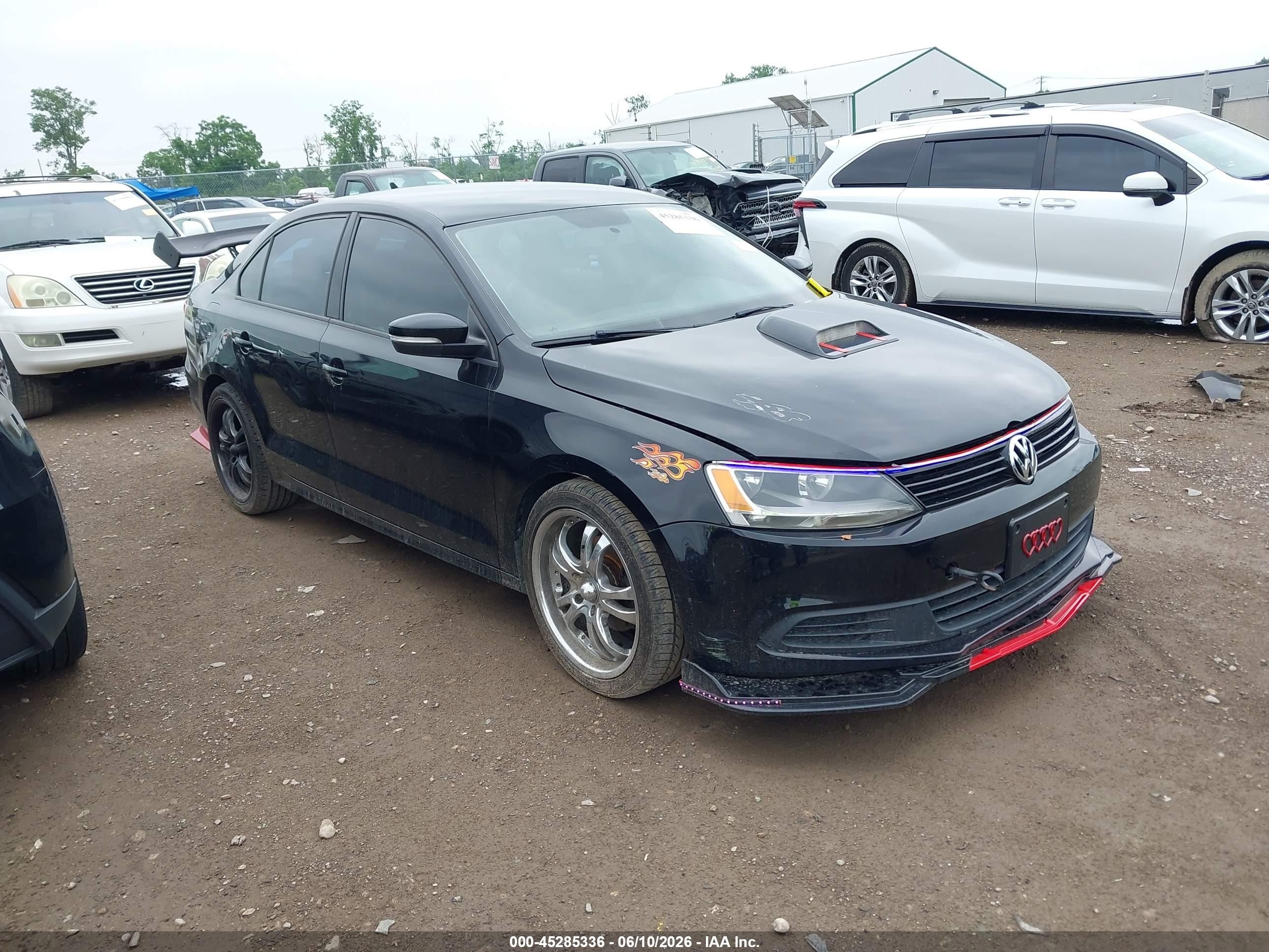 2014 Volkswagen Jetta SE, VIN 3VWD17AJ1EM265784 — Normal wear