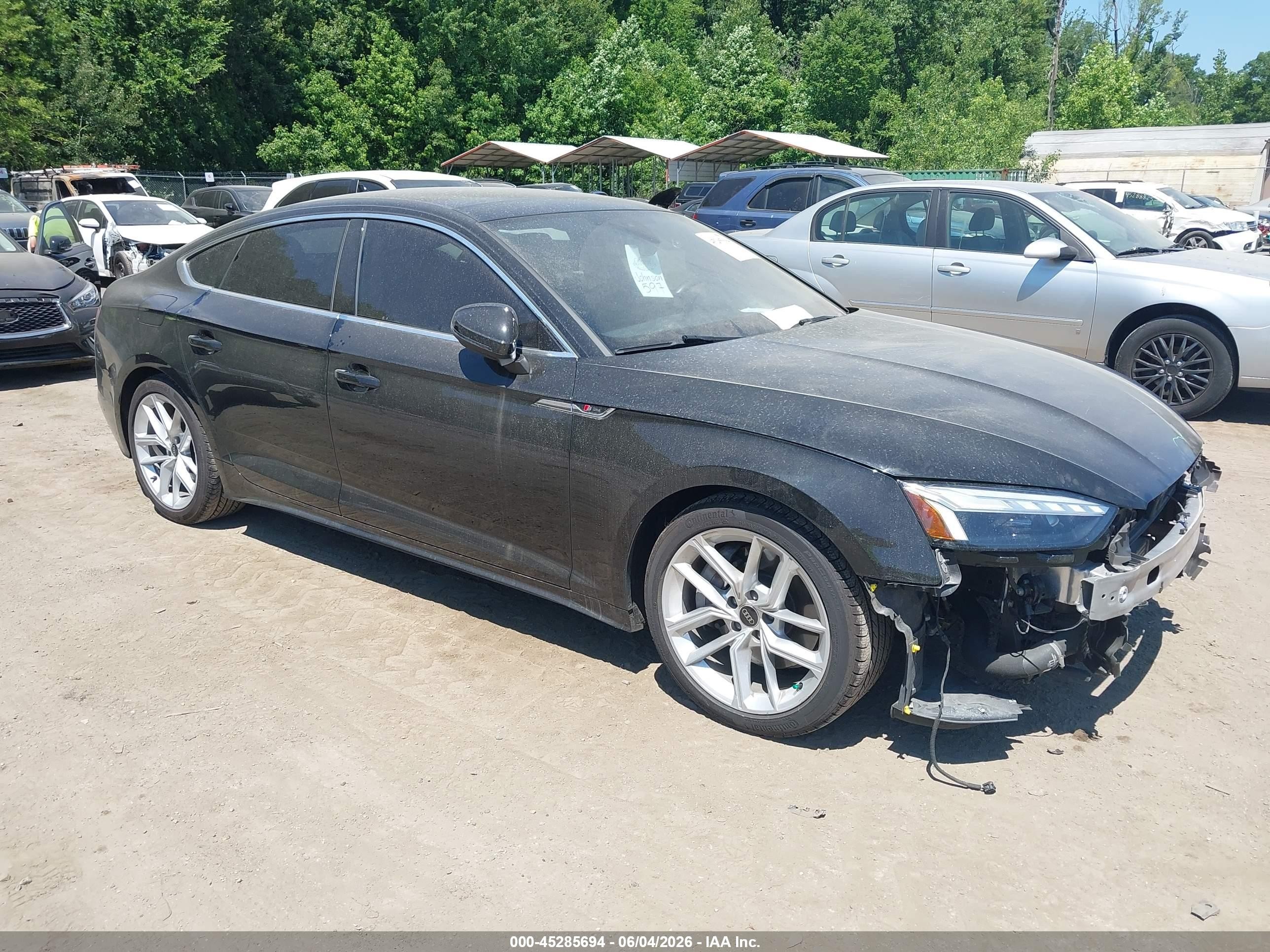 2024 Audi A5 Sportback S line Premium Plus, VIN WAUFACF53RA051671 — Front end