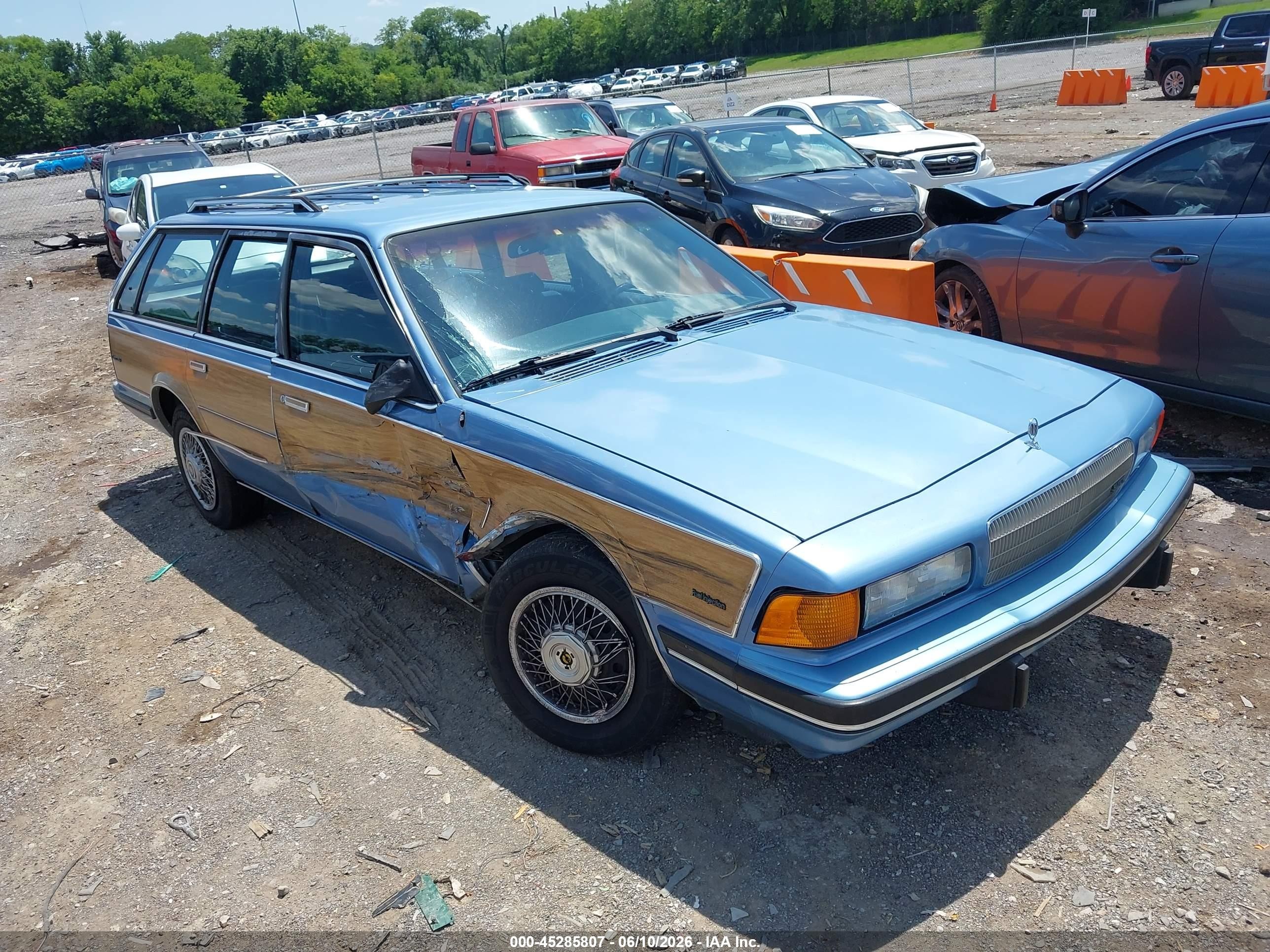 1989 Buick Century, VIN 1G4AH81NXKG403754 — Бок