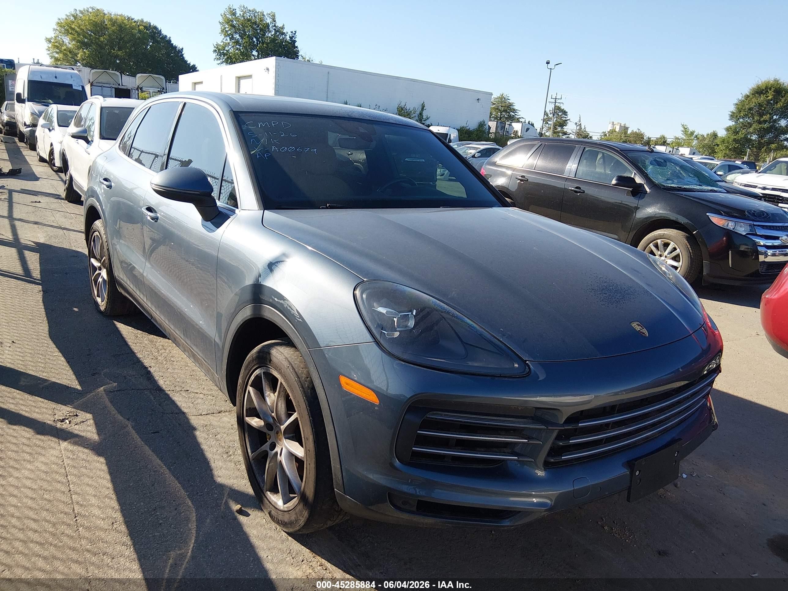 2019 Porsche Cayenne, VIN WP1AA2AY1KDA00679 — Theft recovery