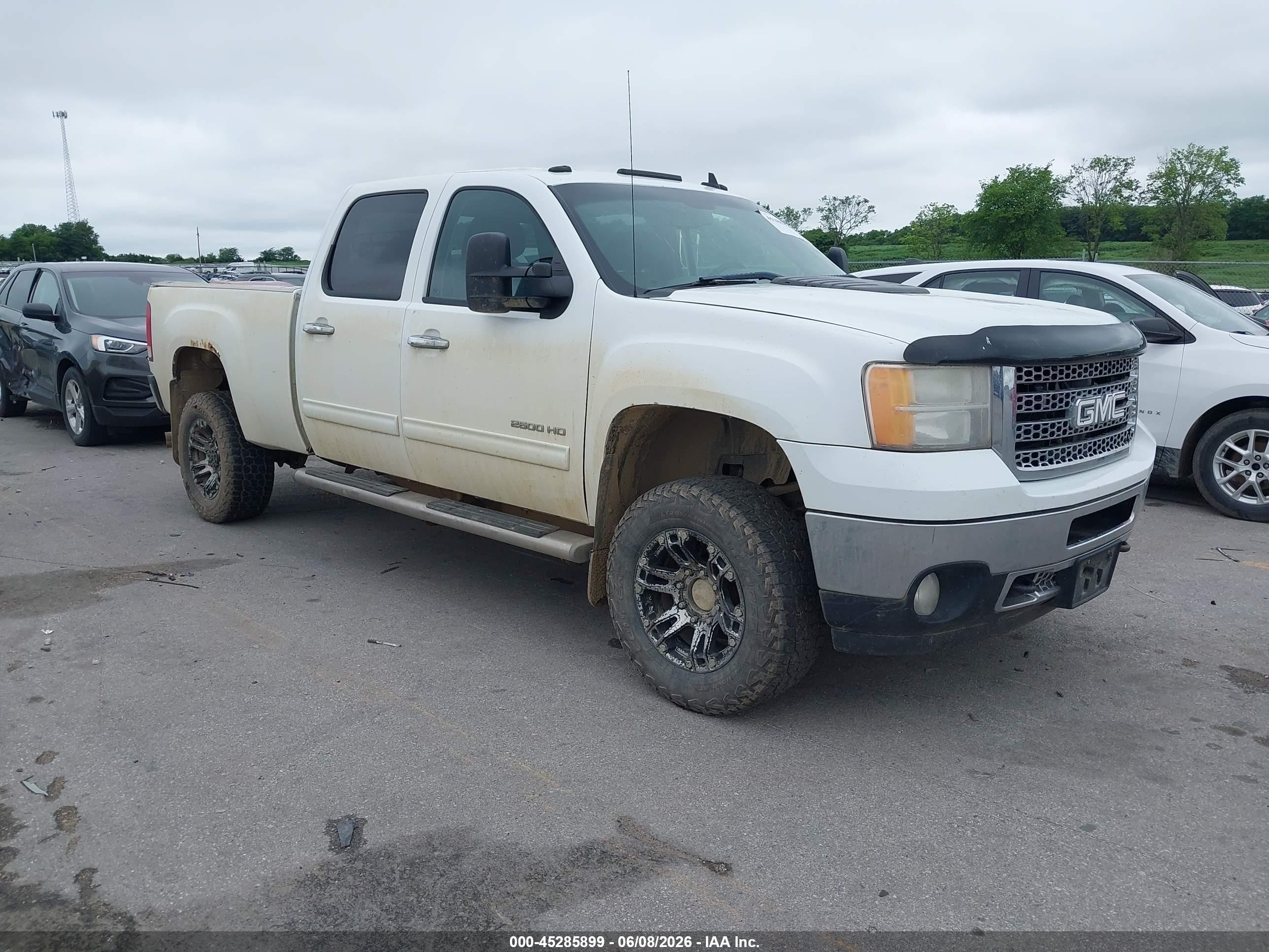 2013 GMC Sierra 2500HD Work Truck, VIN 1GT12ZC89DF214170 — Hail