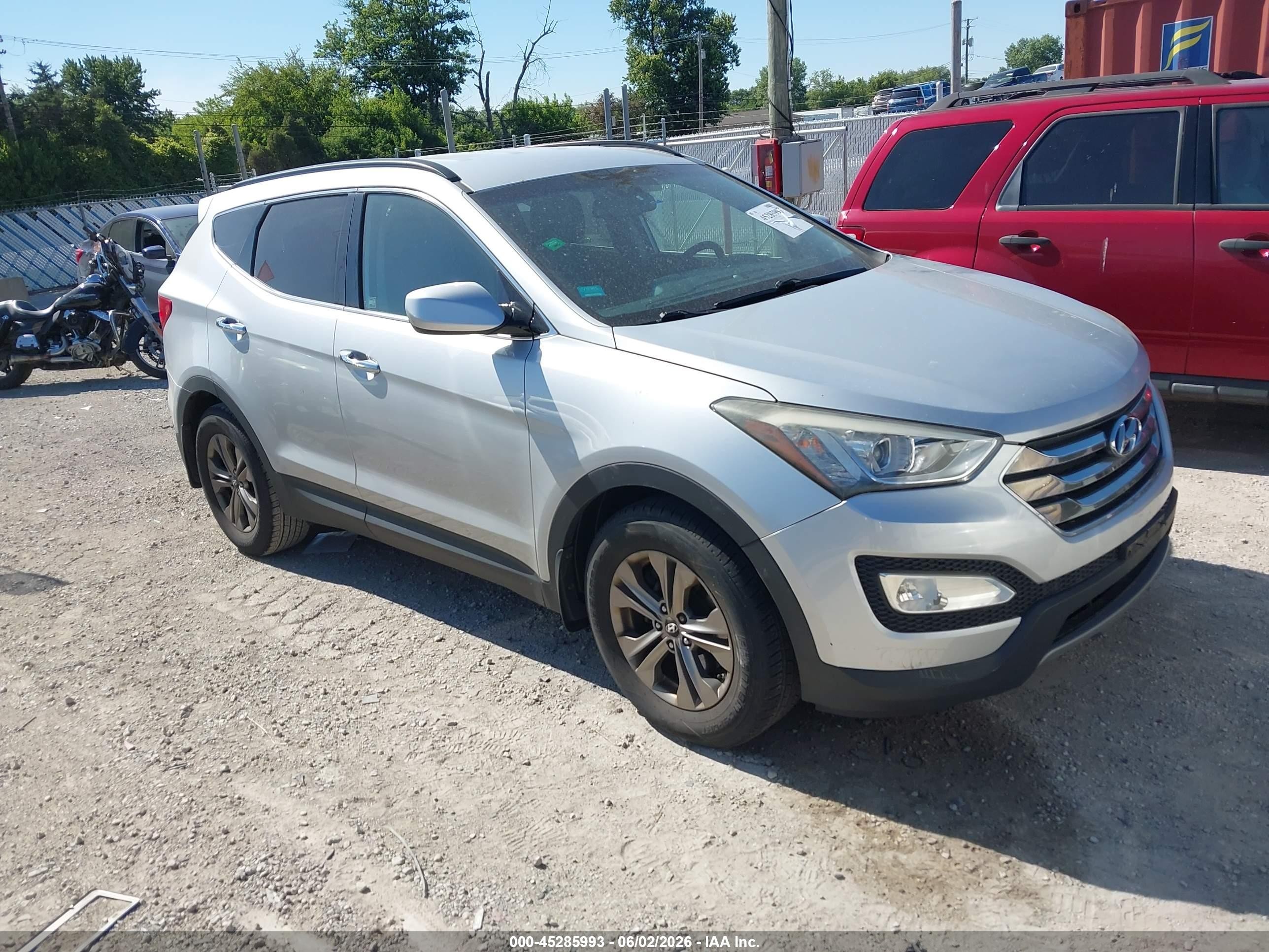 2013 Hyundai Santa Fe Sport, VIN 5XYZU3LB8DG083865 — Normal wear