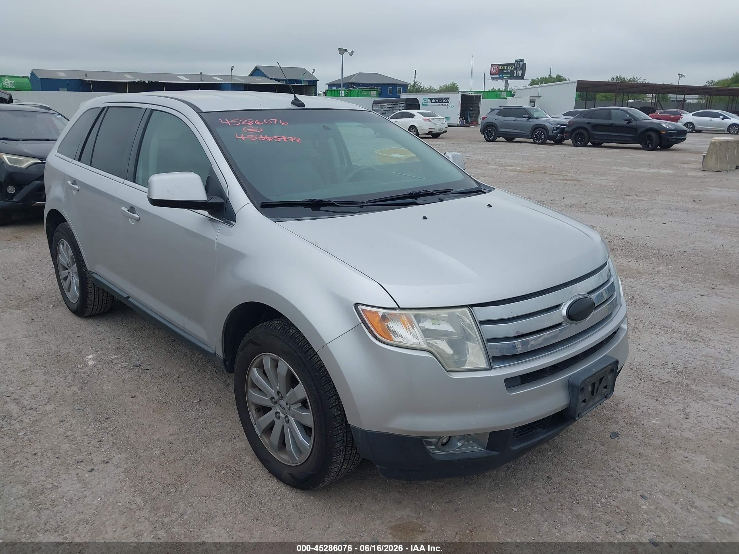 2009 Ford Edge Limited, VIN 2FMDK39C19BA87473 — Front end