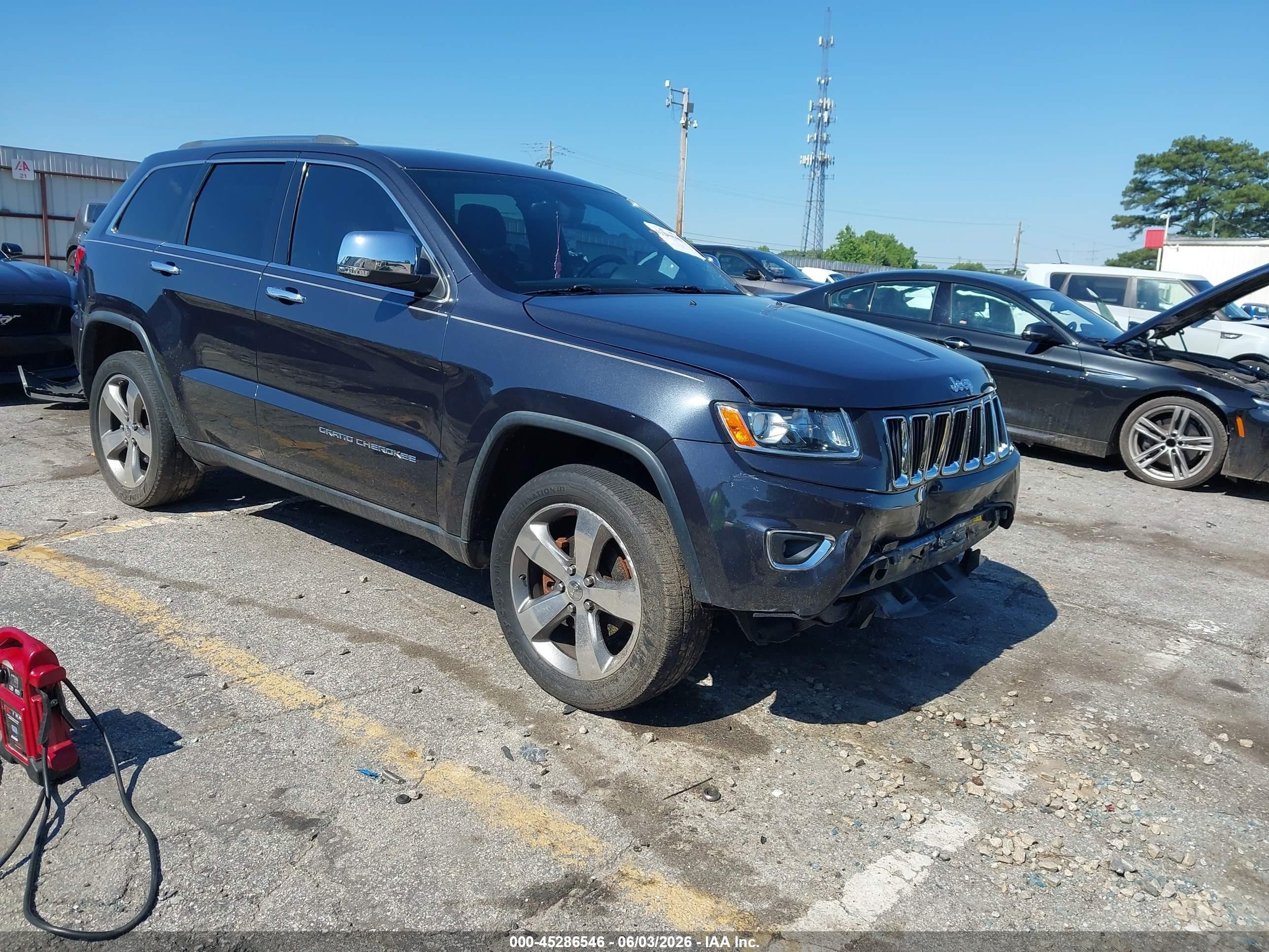 2014 Jeep Grand Cherokee Limited, VIN 1C4RJFBGXEC400042 — Front end